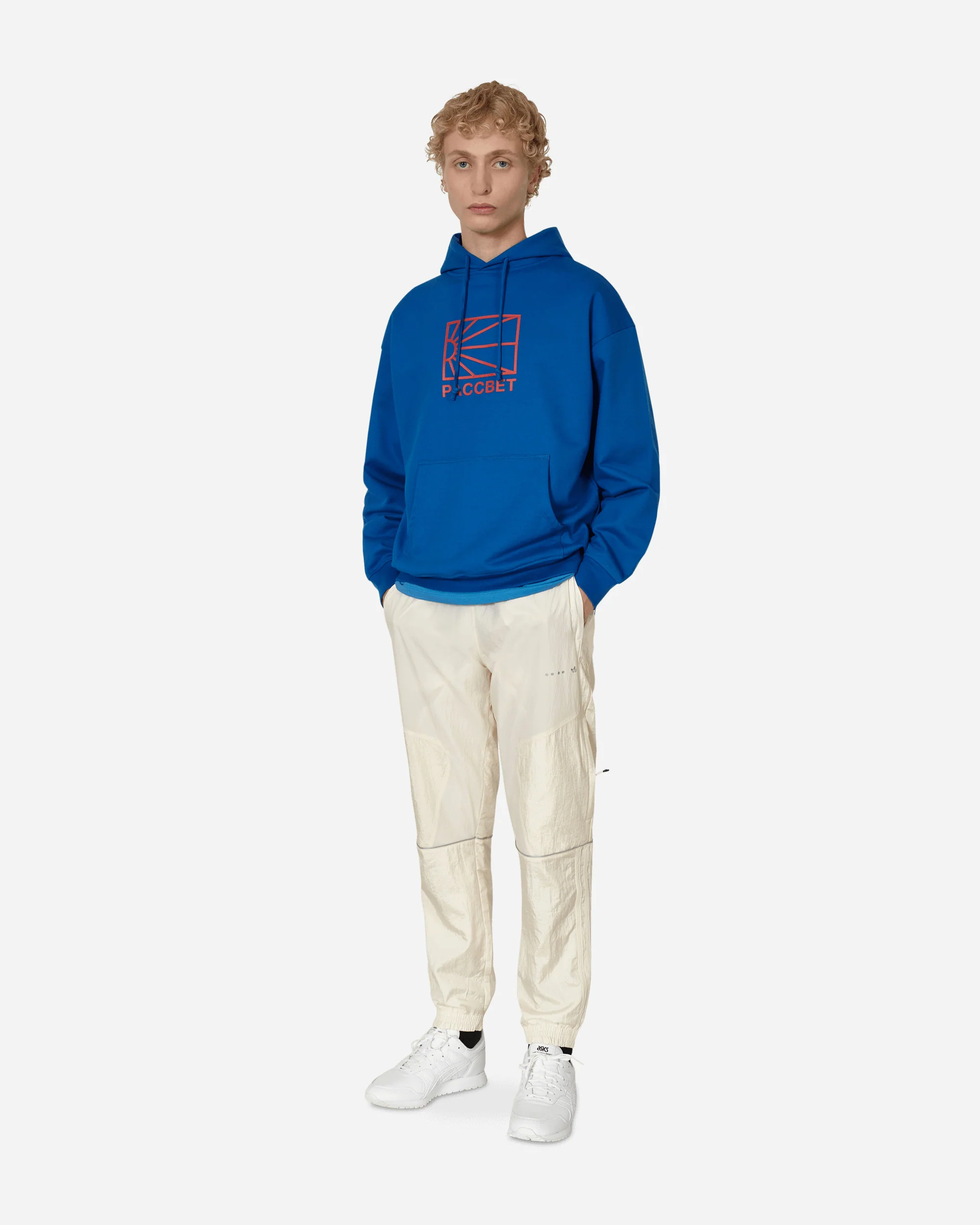 Big Logo Hooded Sweatshirt Blue - Image 4