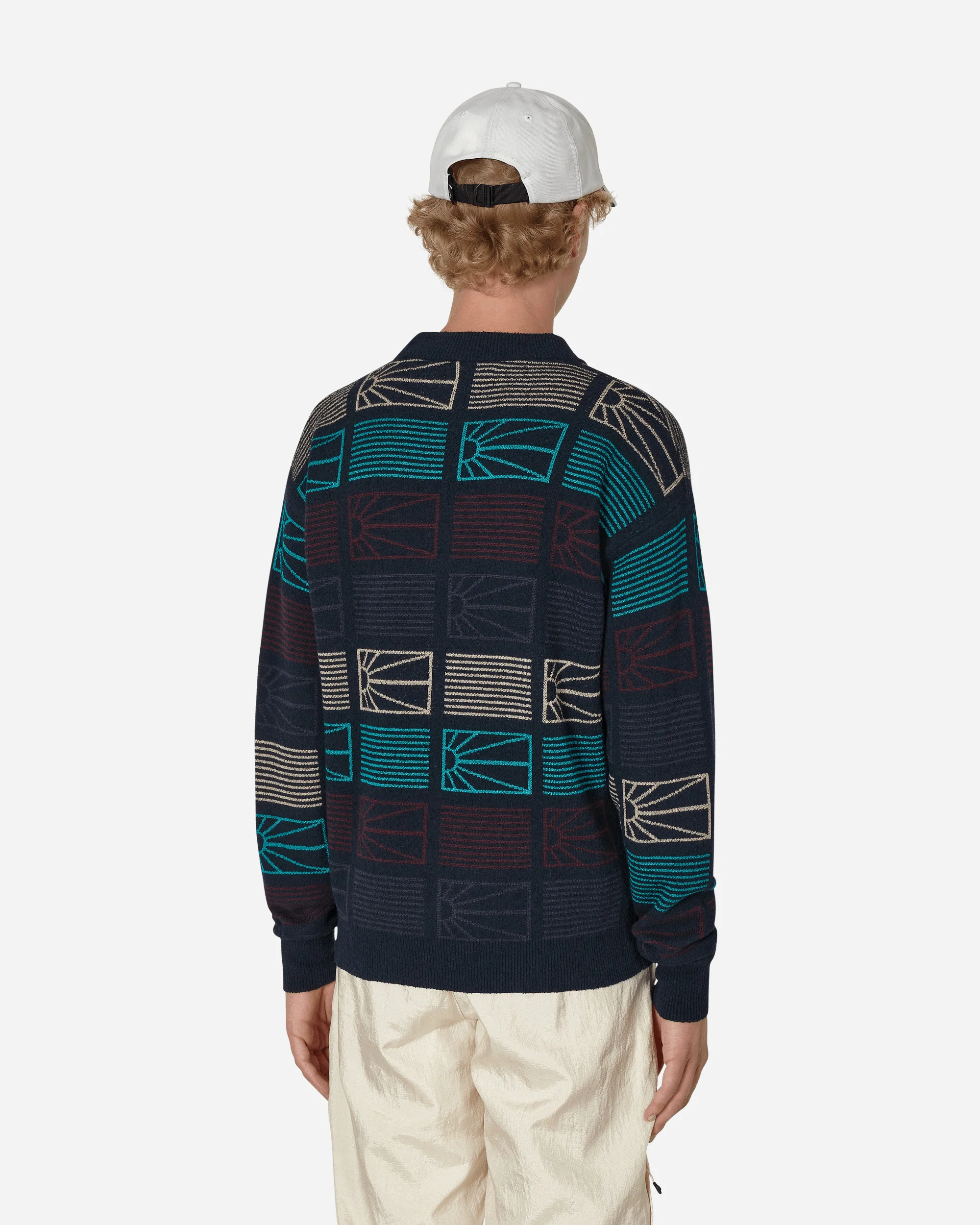 Logo Crewneck Sweater Blue - Image 3
