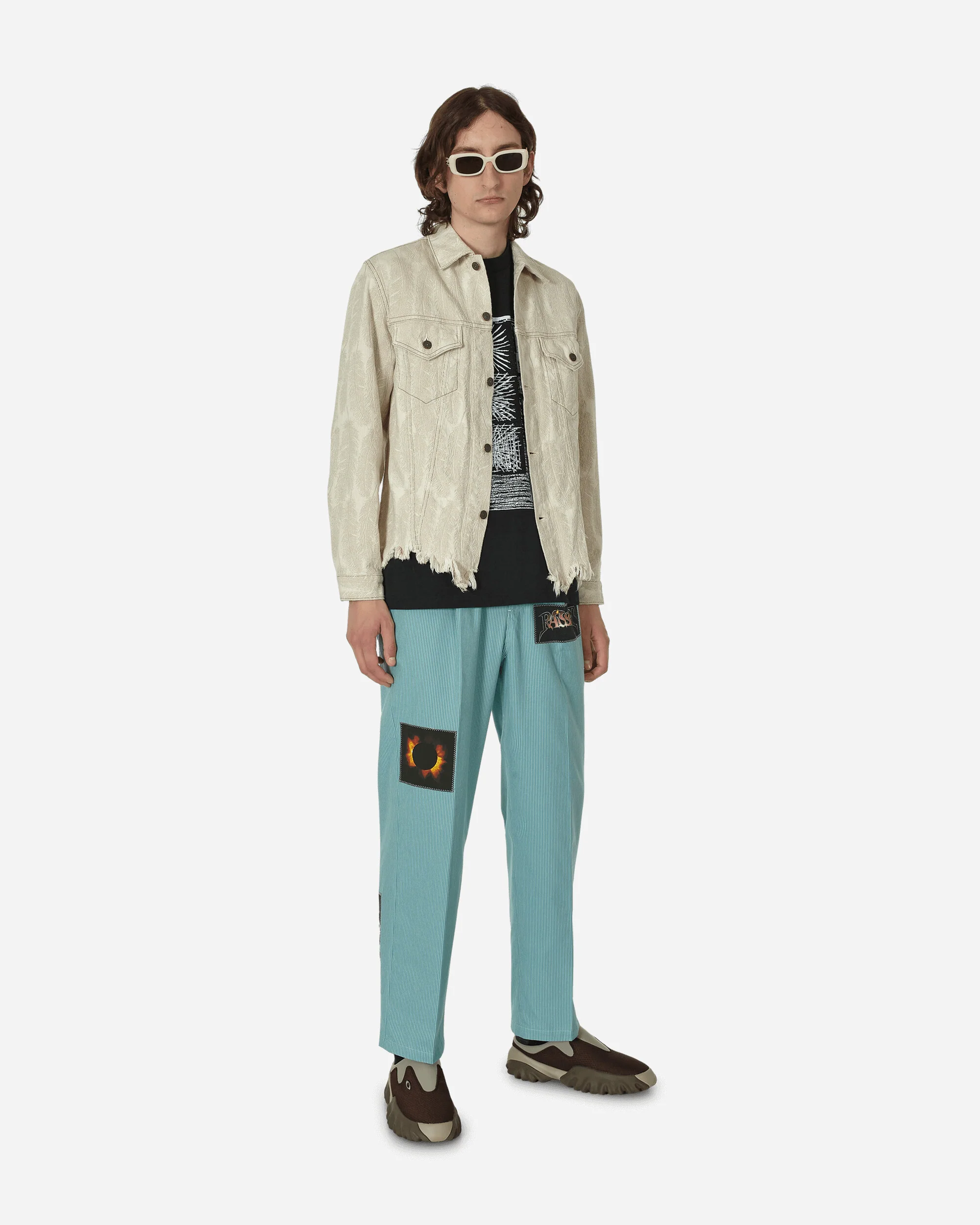 Space Trousers Teal - Image 4