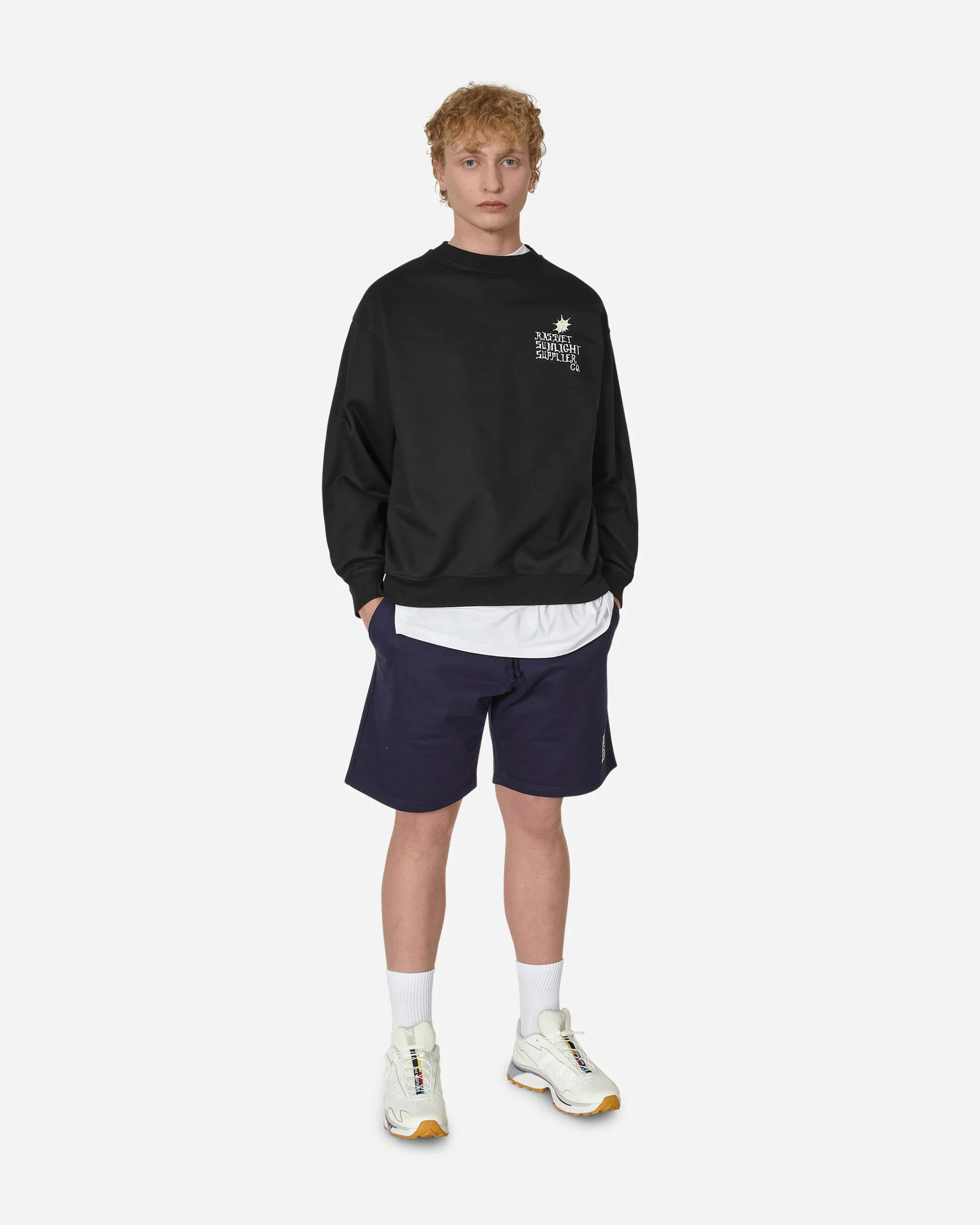 Sunlight Supplier Crewneck Sweatshirt Black - Image 4