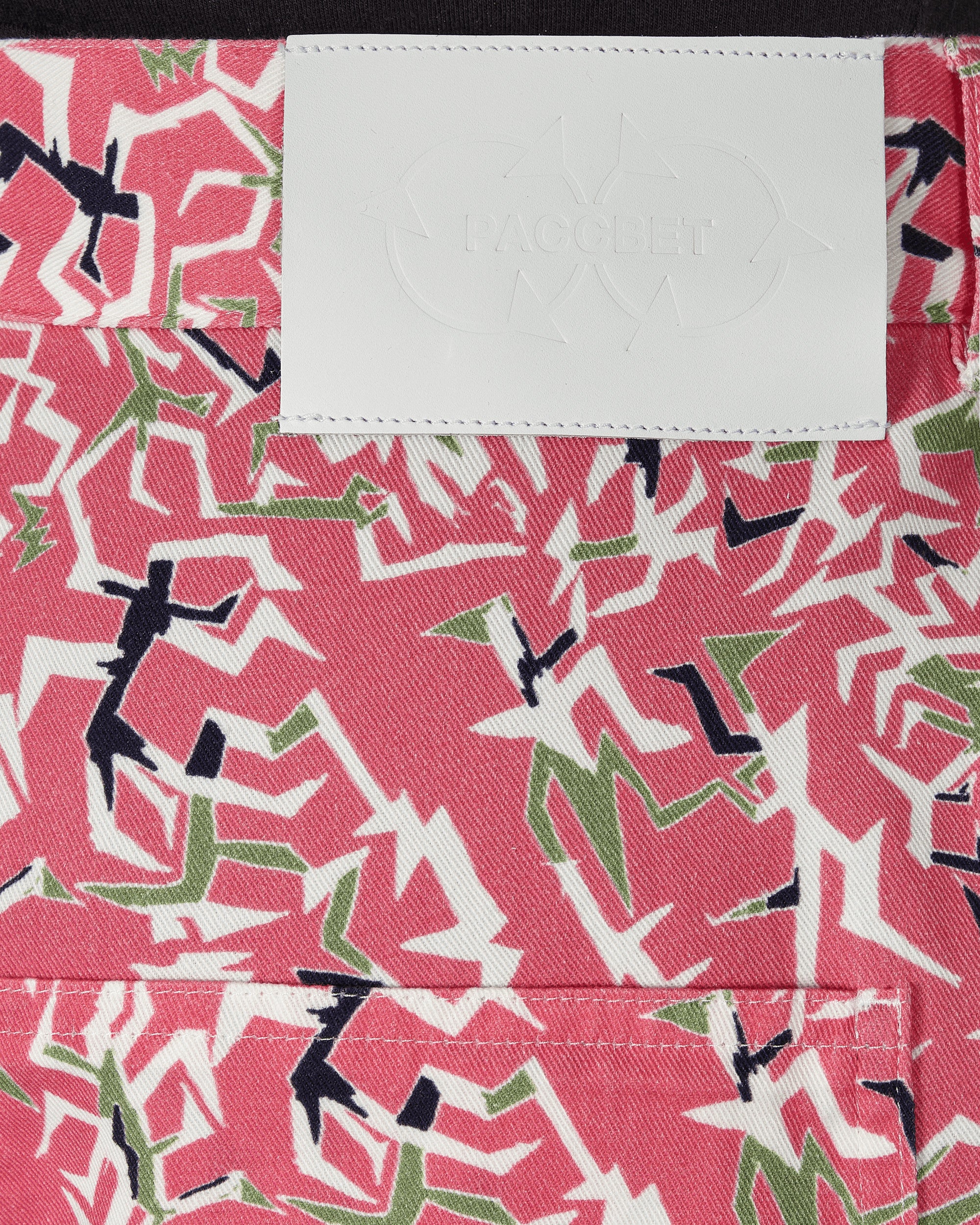 Workwear Floral Pants Pink - Image 5