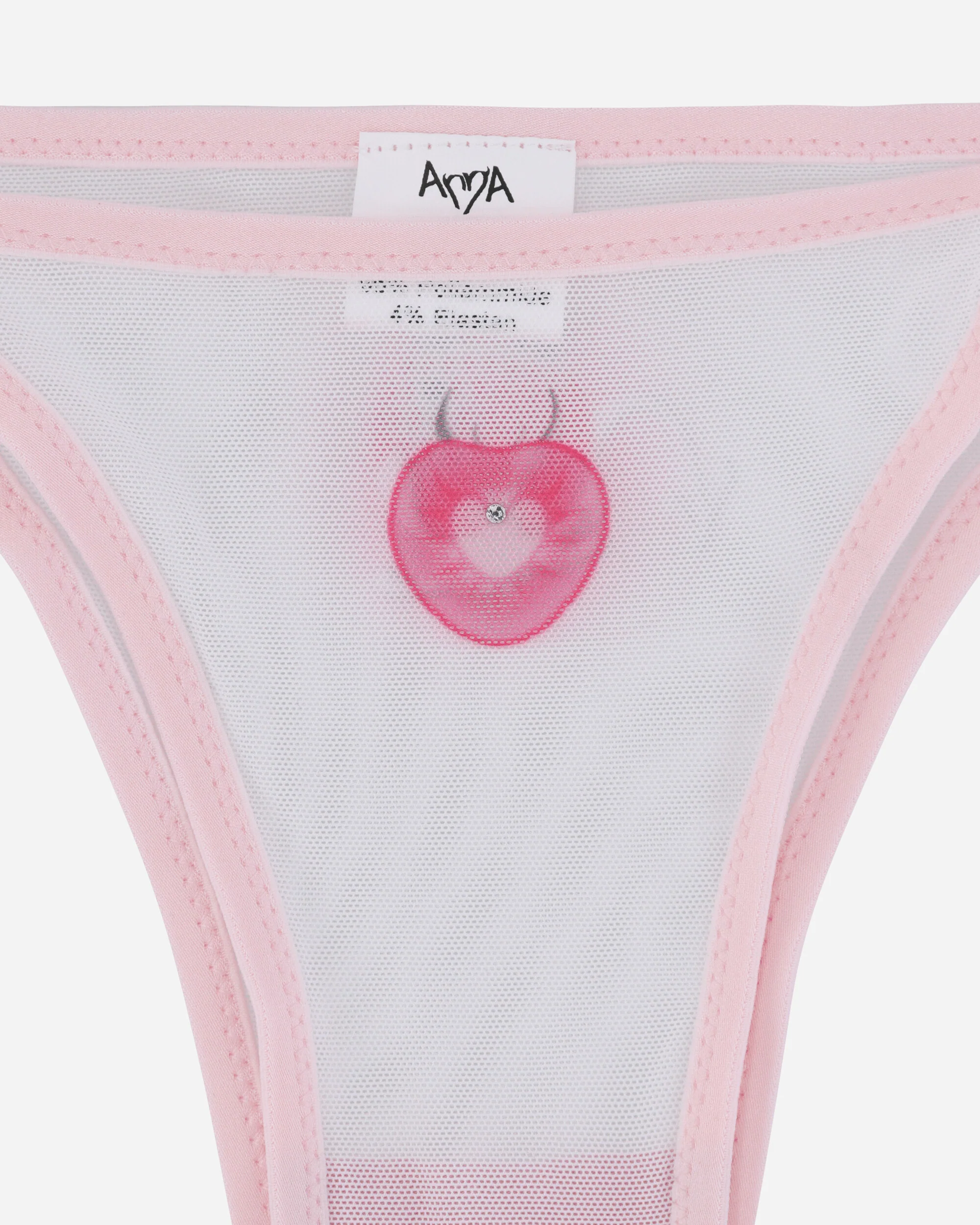Good / Evil Strawberry Slip White - Image 3