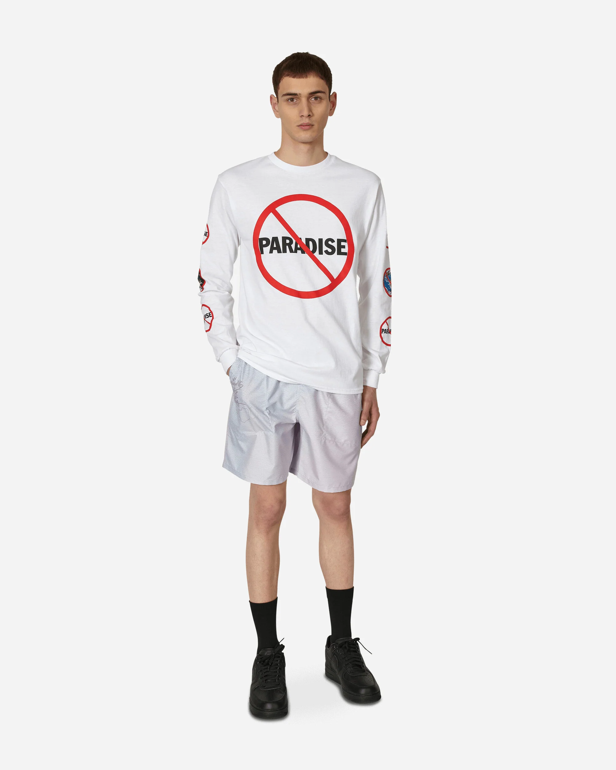 Cali DeWitt Longsleeve T-Shirt White - Image 4