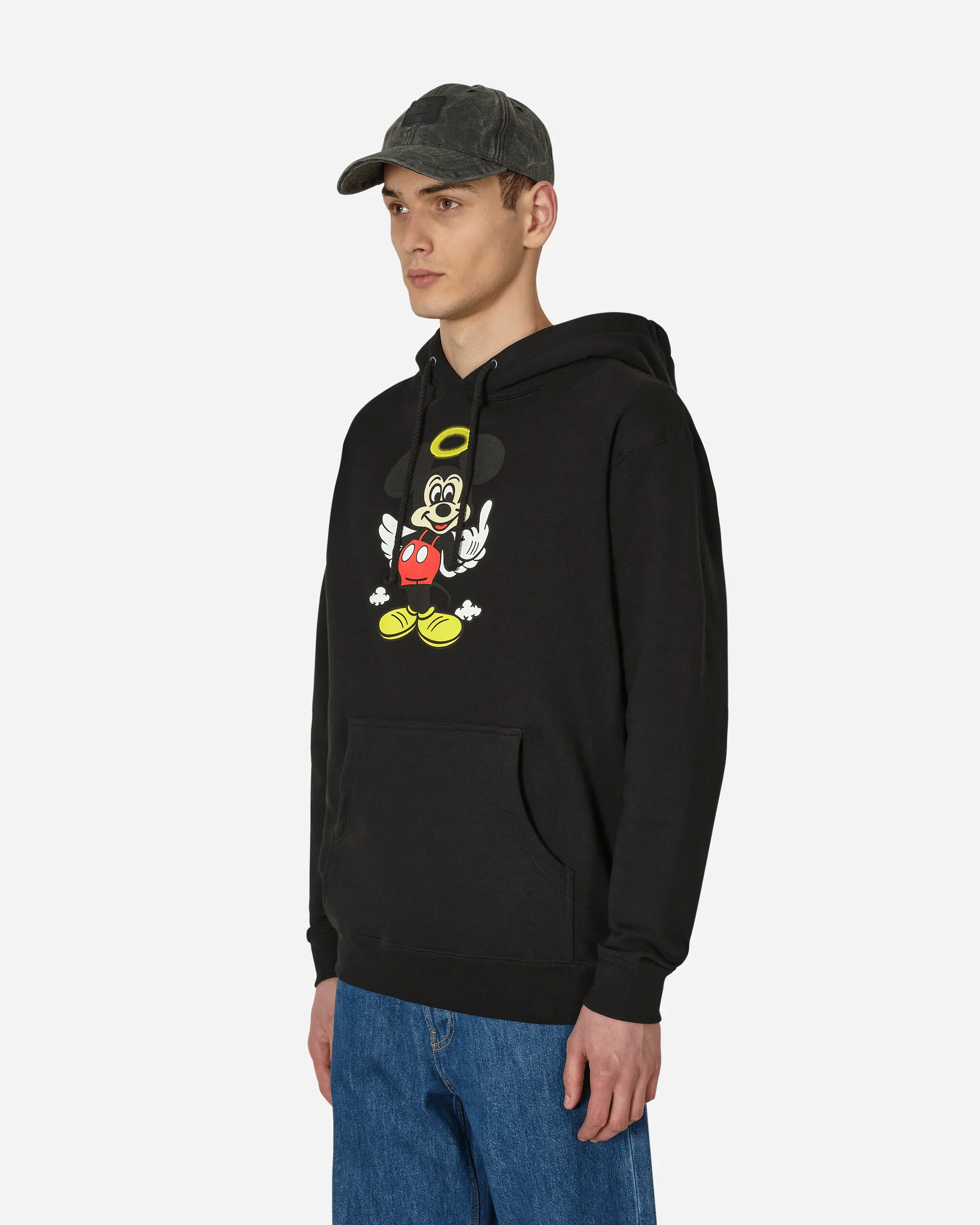 Fuck You Hooded Sweatshirt Black - Image 2