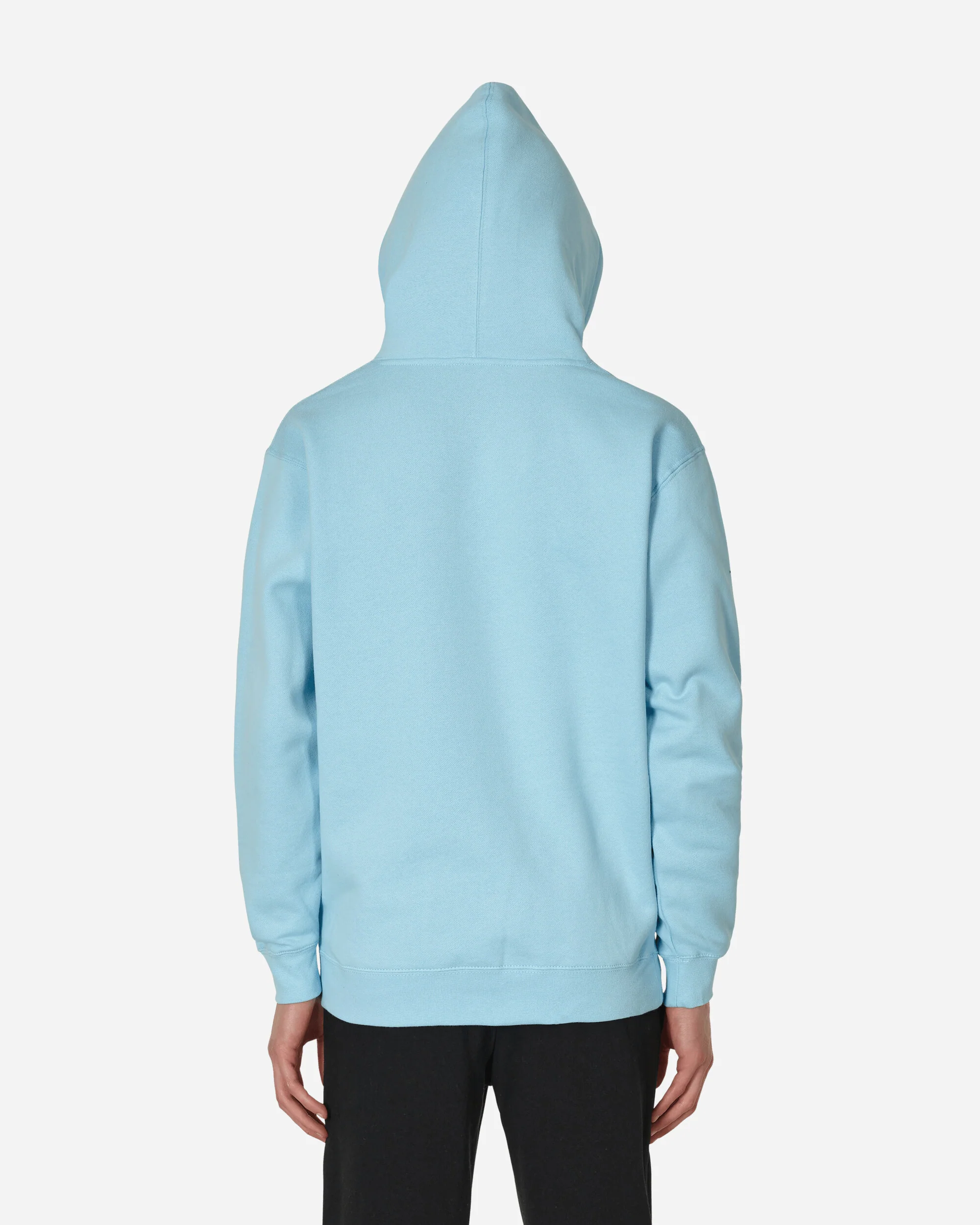 Fuck You Hooded Sweatshirt Blue - Image 3