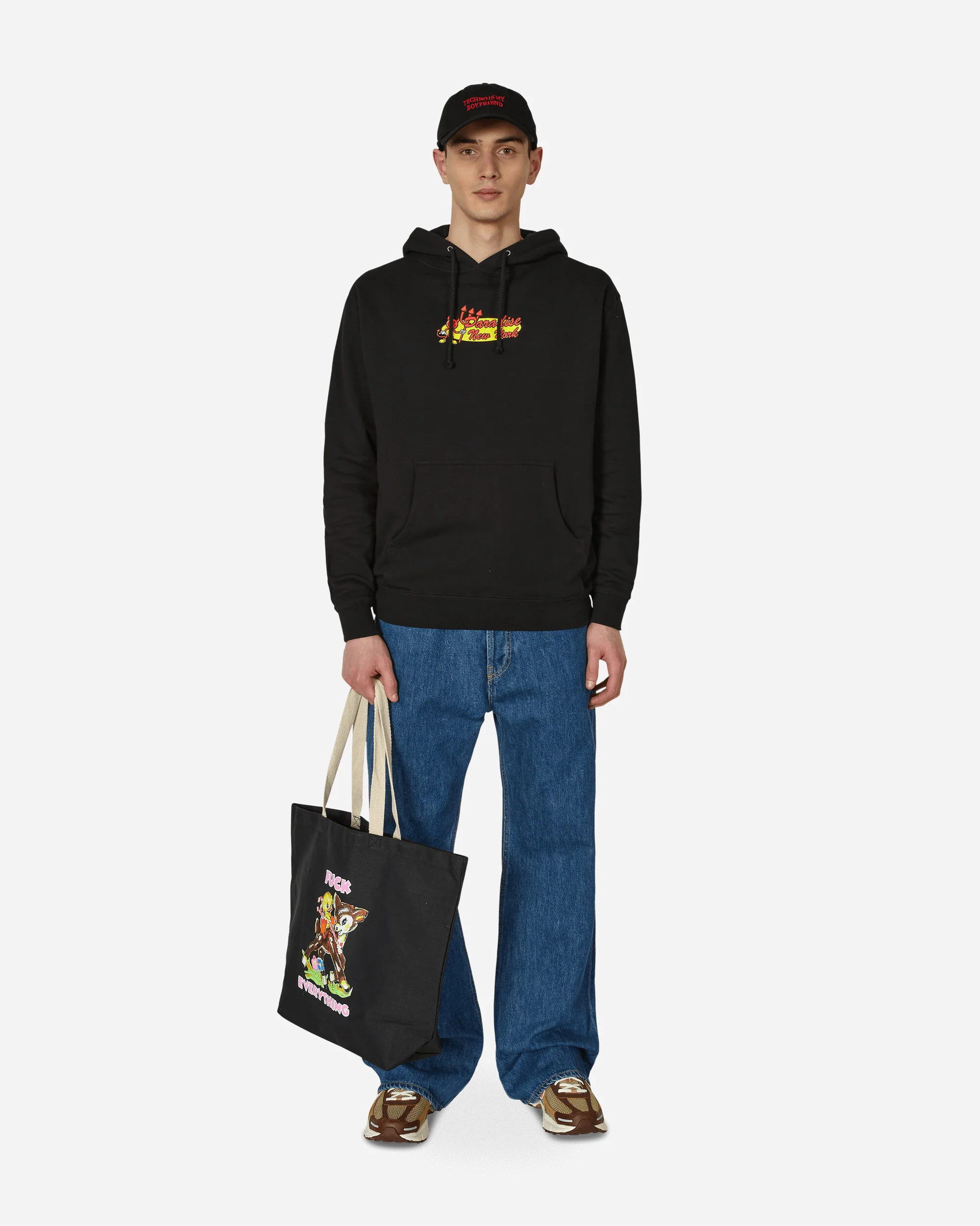 Industries Hooded Sweatshirt Black - Image 4