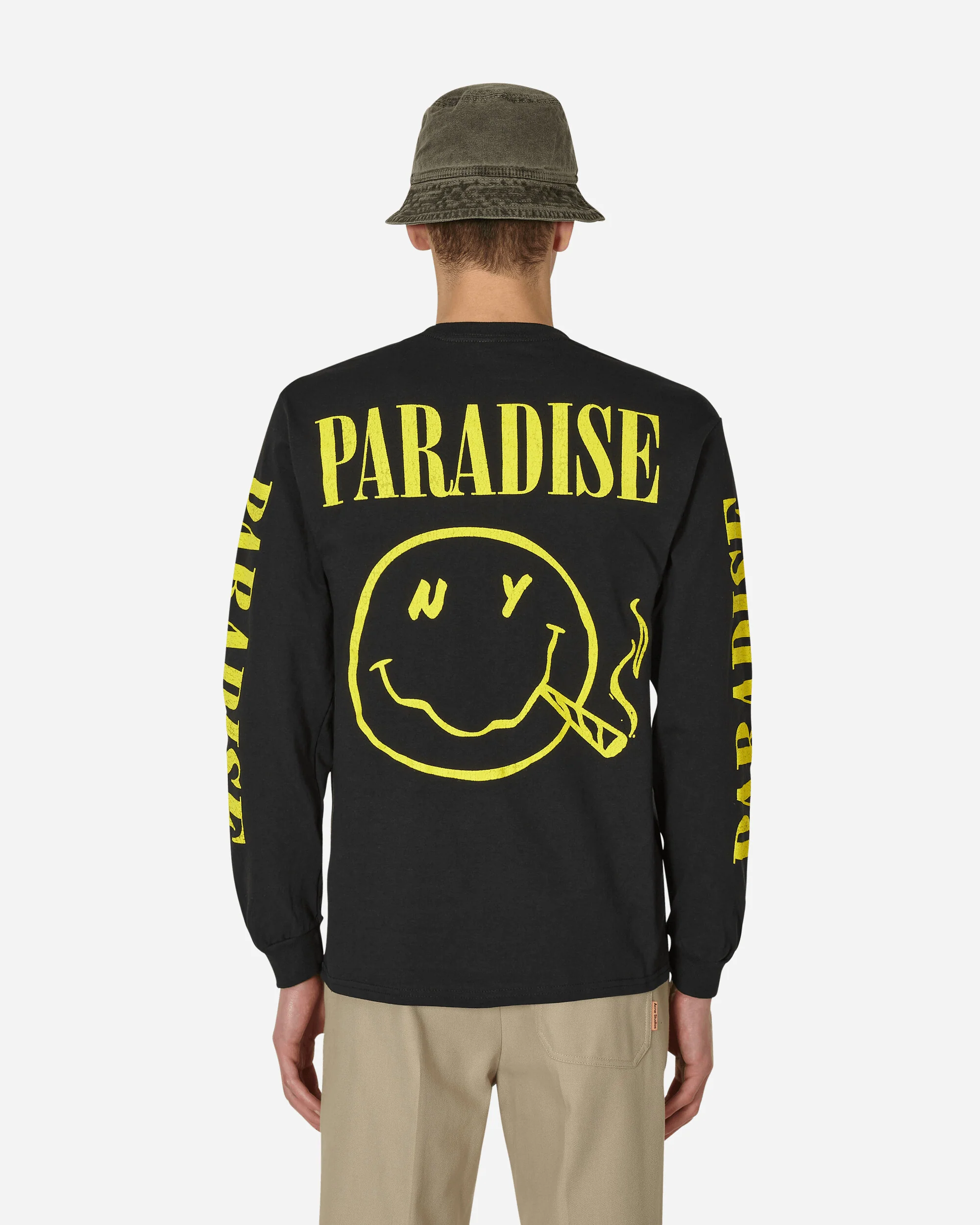Nirvana In PARADIS3 Longsleeve T-Shirt Black - Image 3