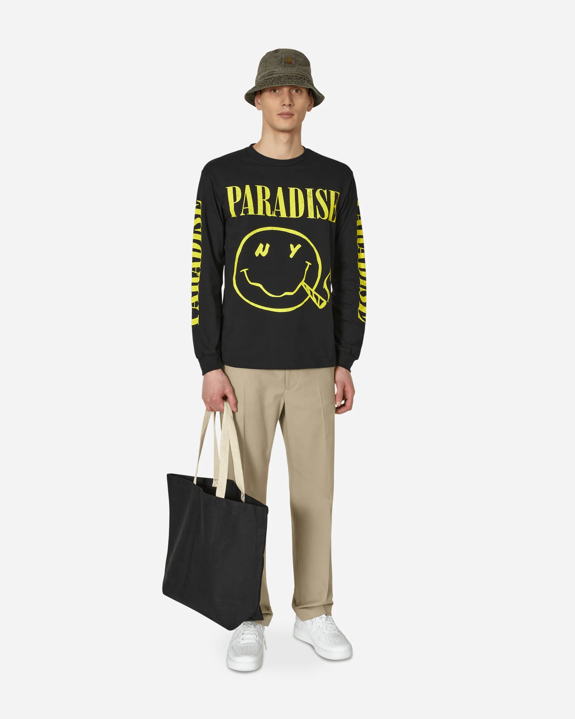 Nirvana In PARADIS3 Longsleeve T-Shirt Black - Image 4
