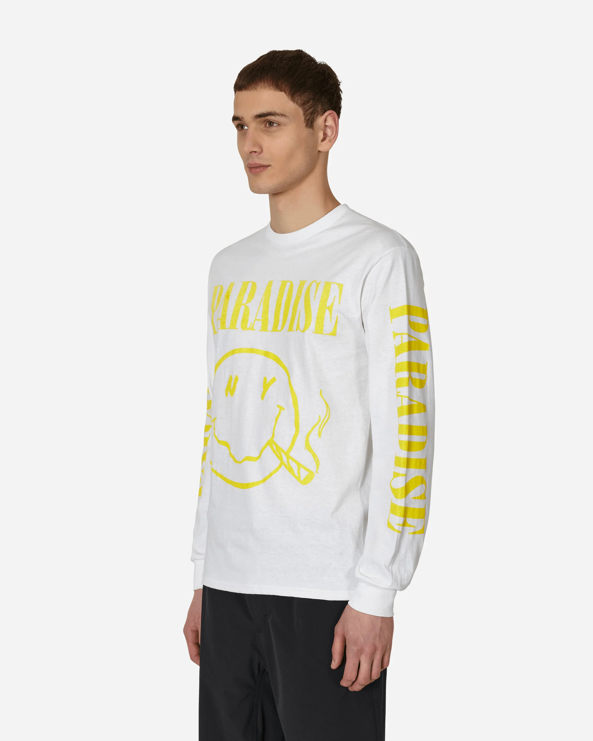 Nirvana In PARADIS3 Longsleeve T-Shirt White - Image 2