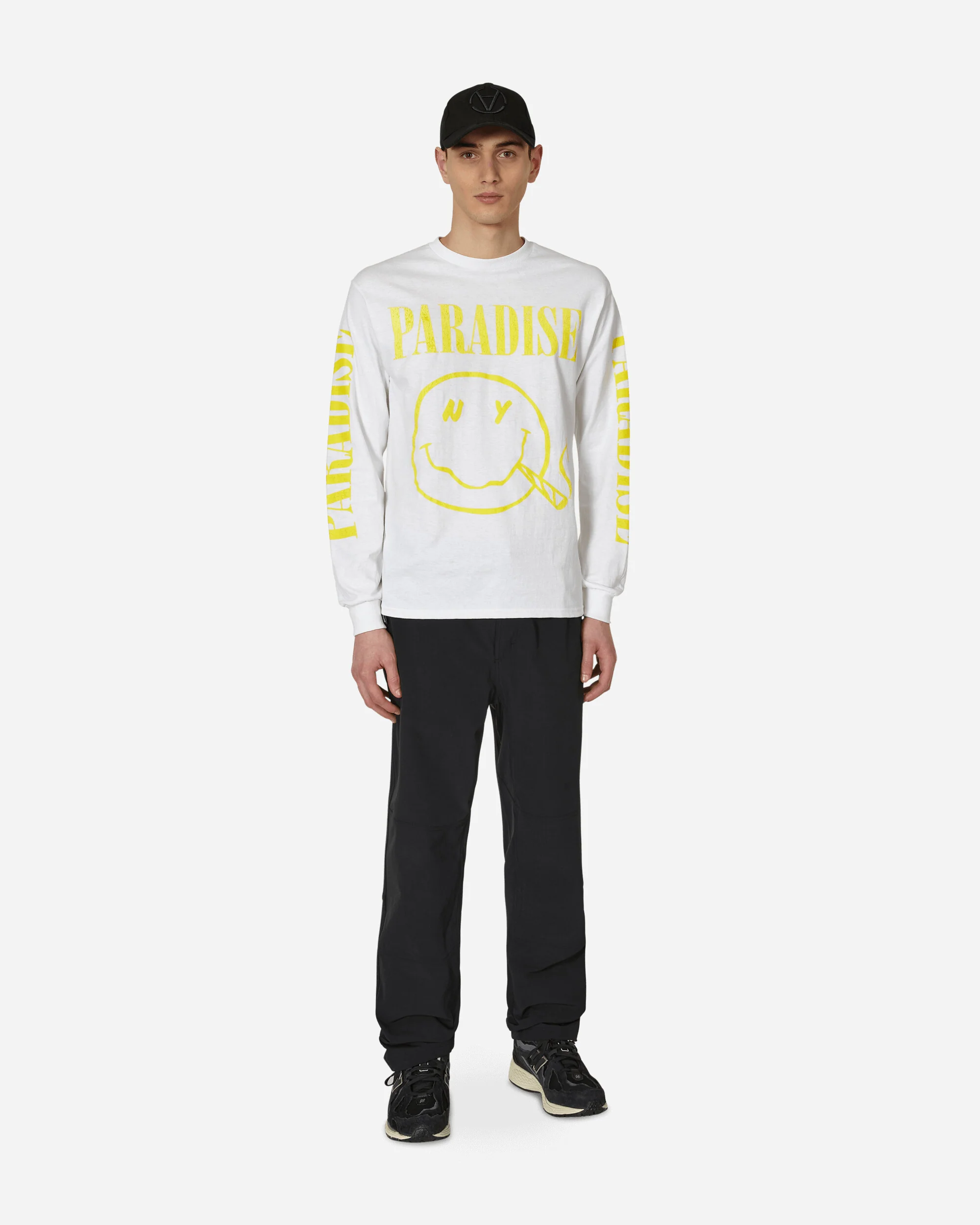Nirvana In PARADIS3 Longsleeve T-Shirt White - Image 4