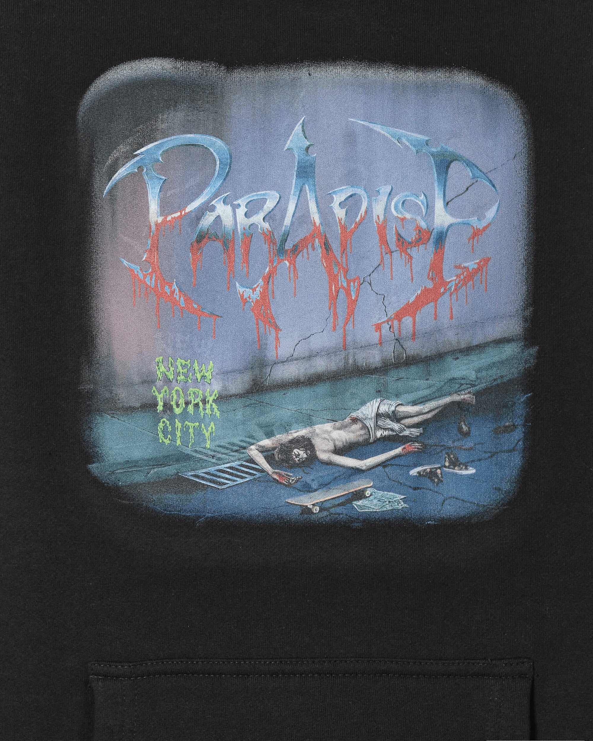 Obituary Hoodie Black - Image 5