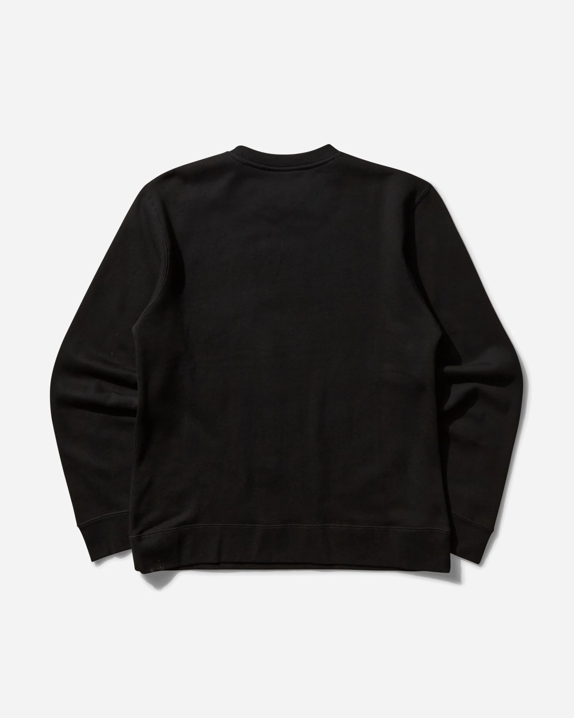 Men's Smiley Jesus Crewneck Sweatshirt Black - Image 2
