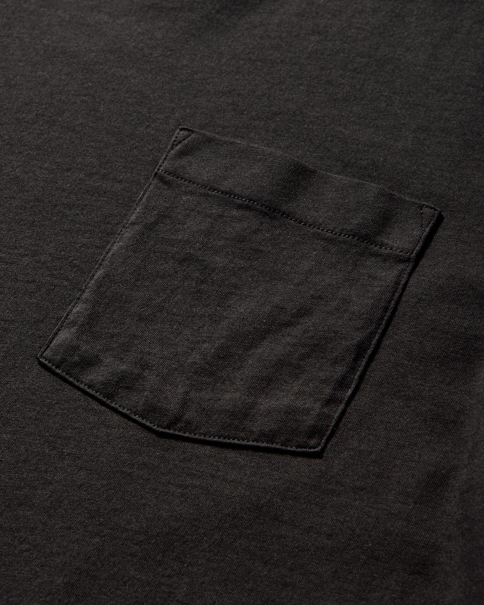 Men's Daily Pocket T-Shirt Black - Image 3
