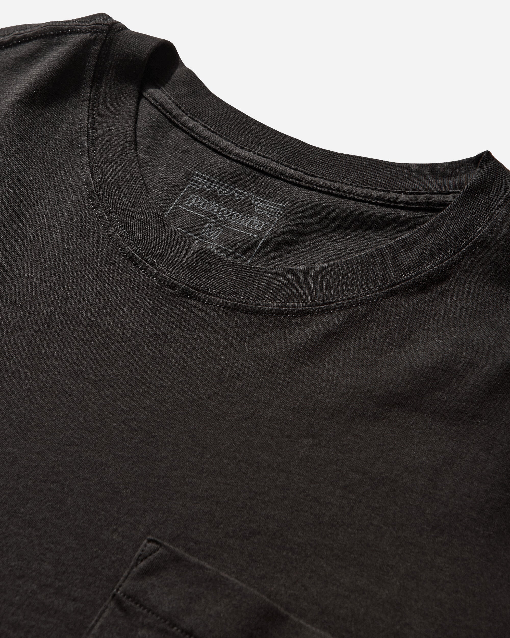 Men's Daily Pocket T-Shirt Black - Image 4