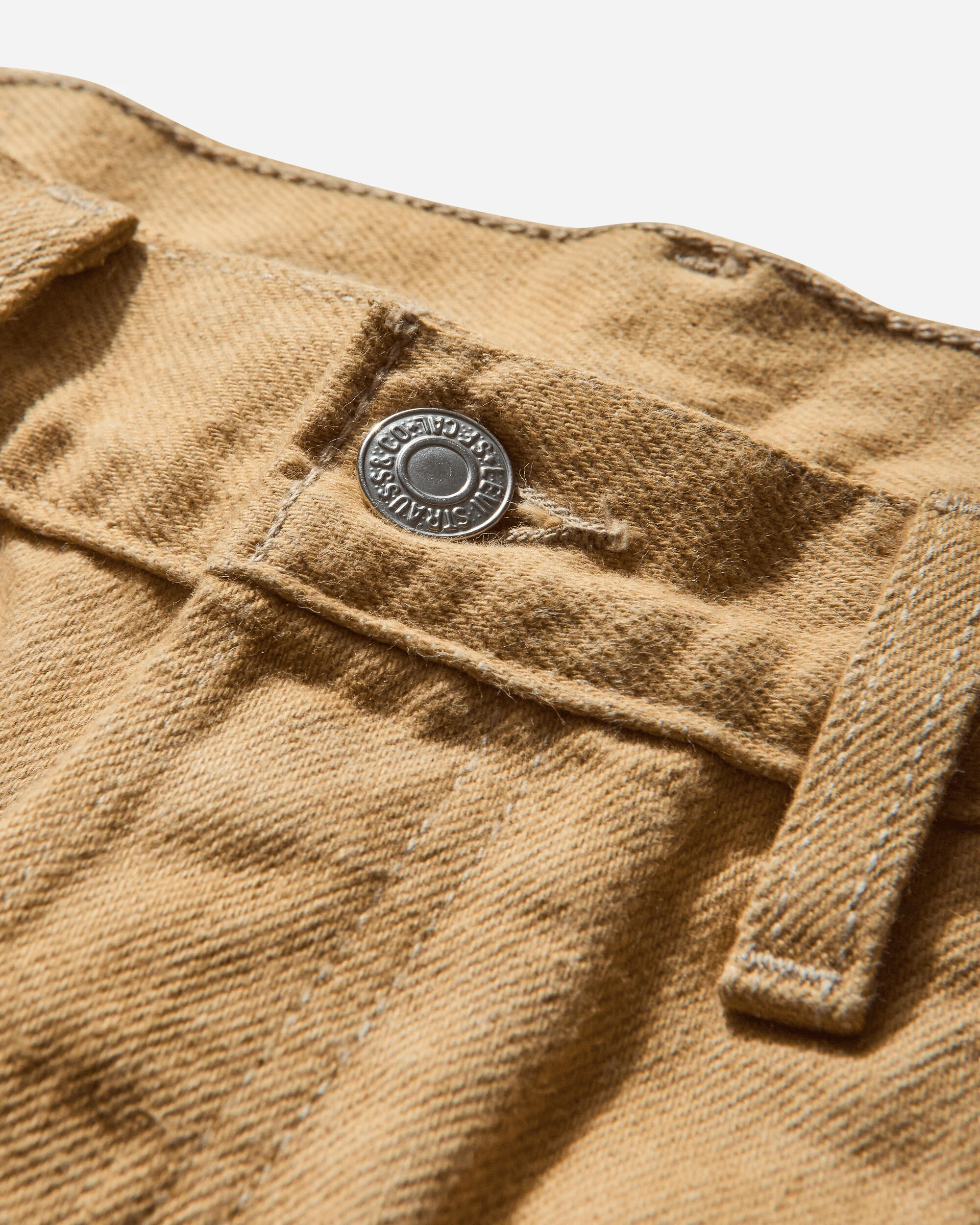 Men's White Tab 451 Jeans Beige - Image 3
