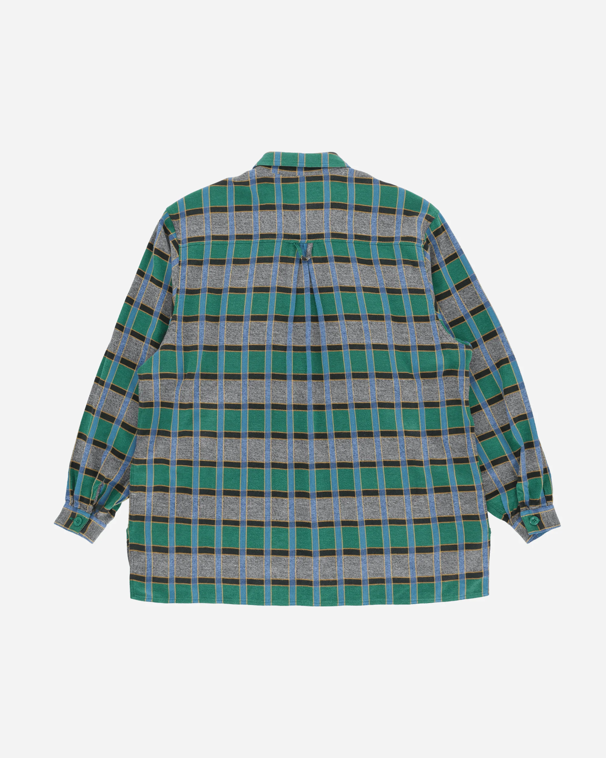 Women's Flannel Shirt Blue - Image 2