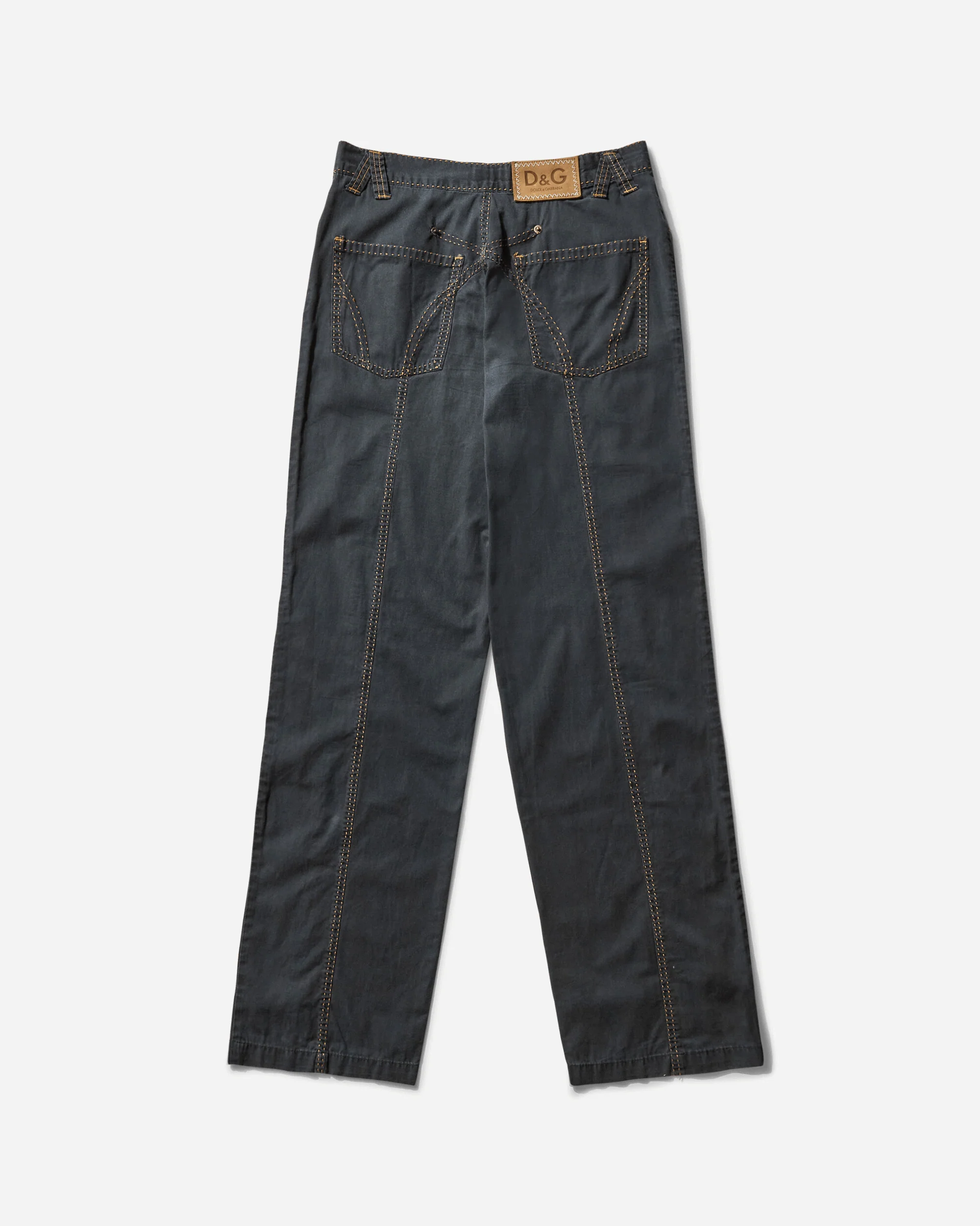 Women's Stitches Trousers Black - Image 2