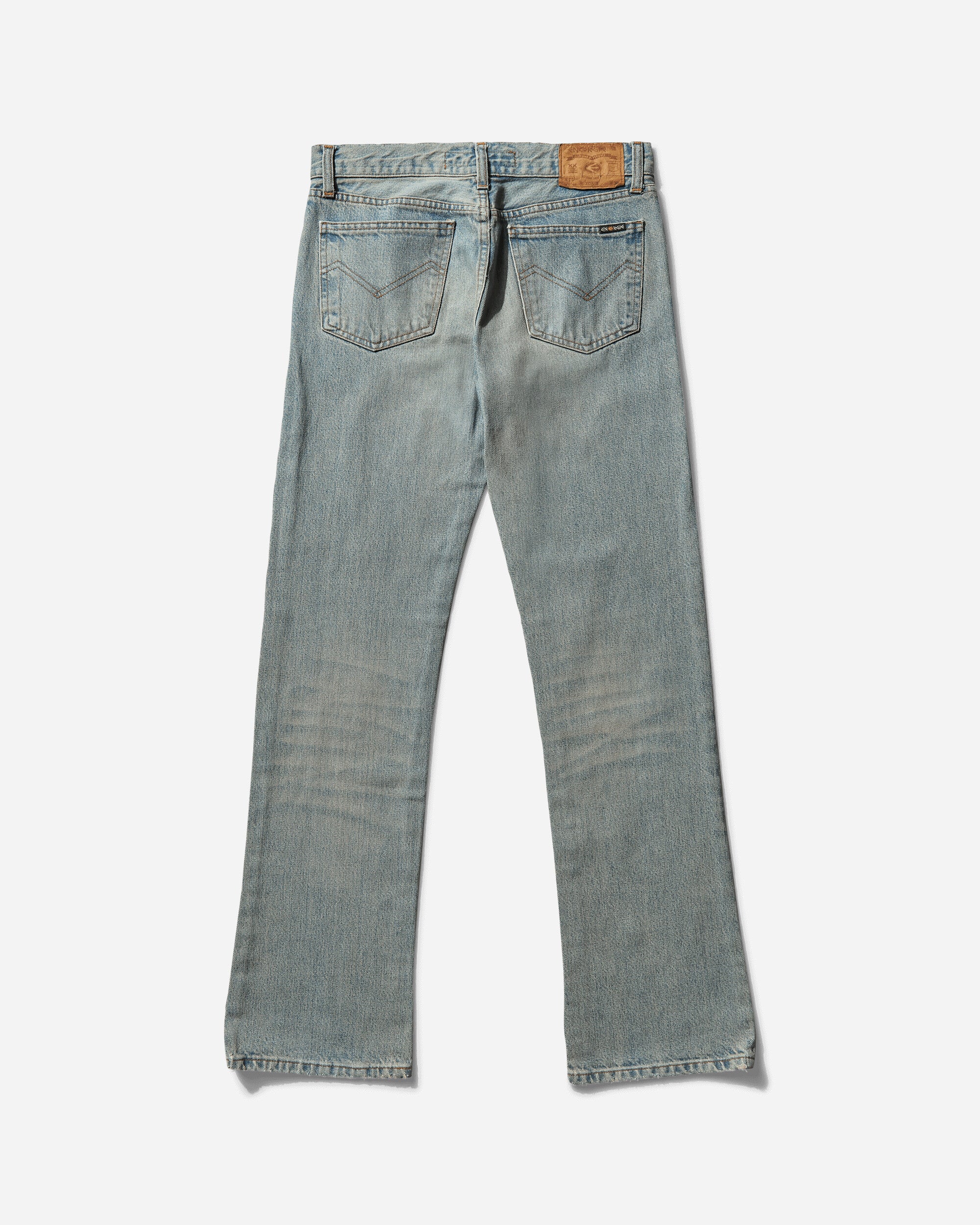 Women's Flower Jeans Blue - Image 2