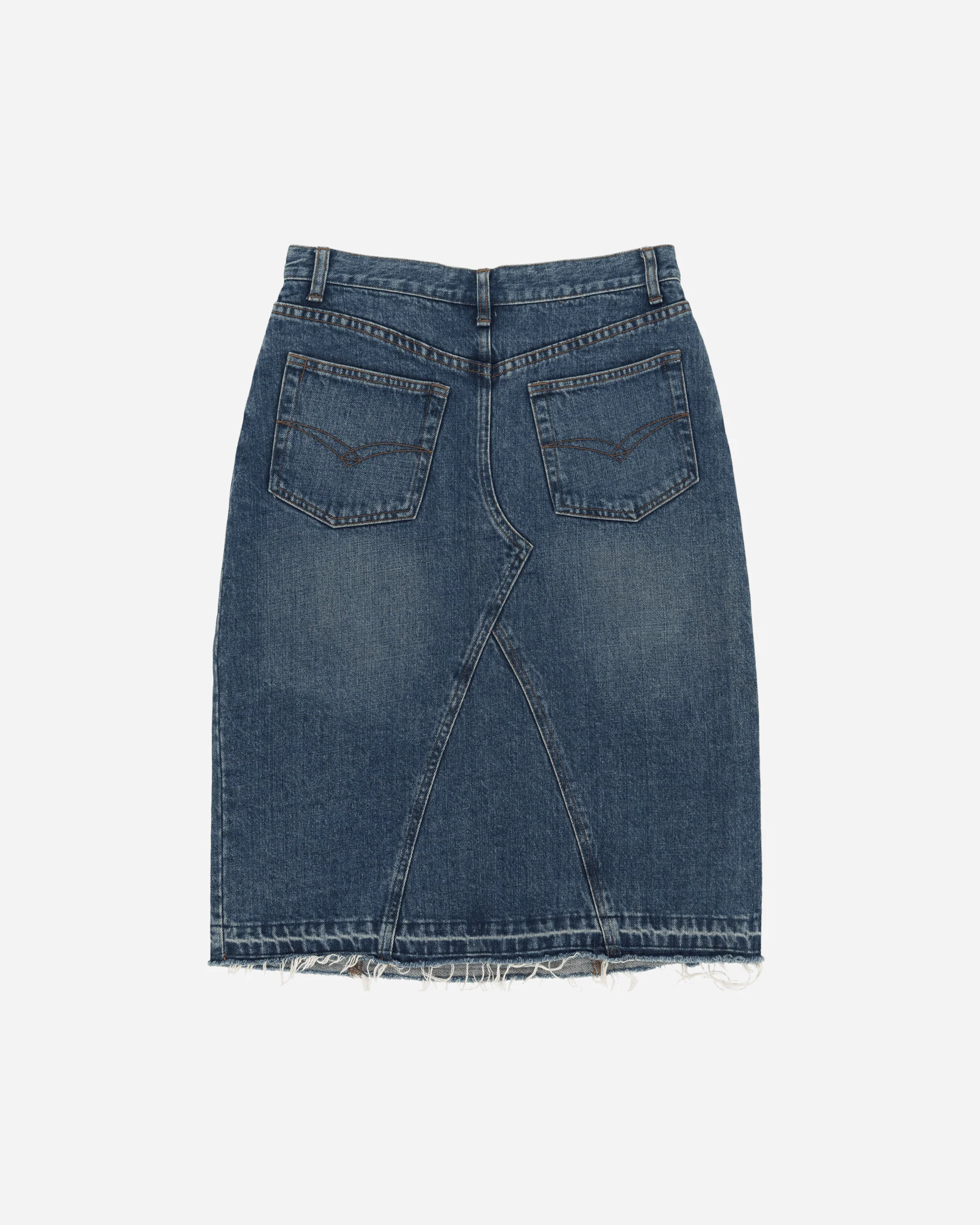 Denim Skirt Blue - Image 2