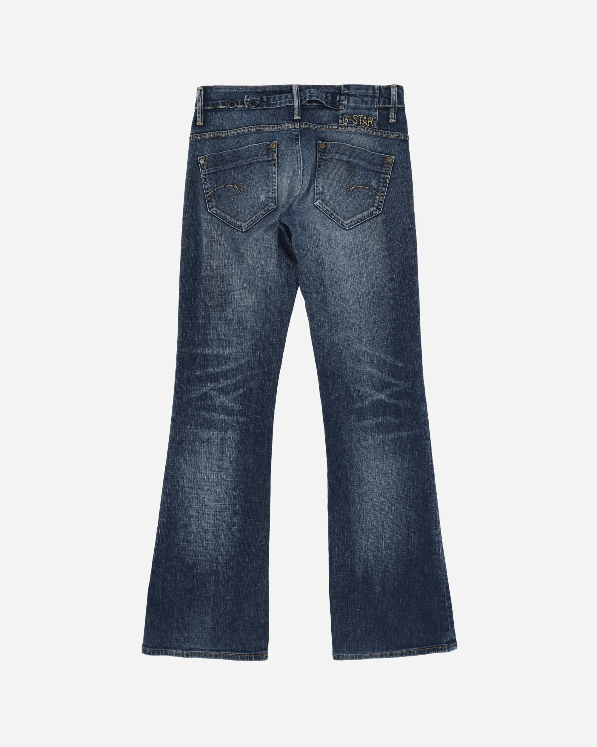 Women's Low Waist Jeans Blue - Image 2