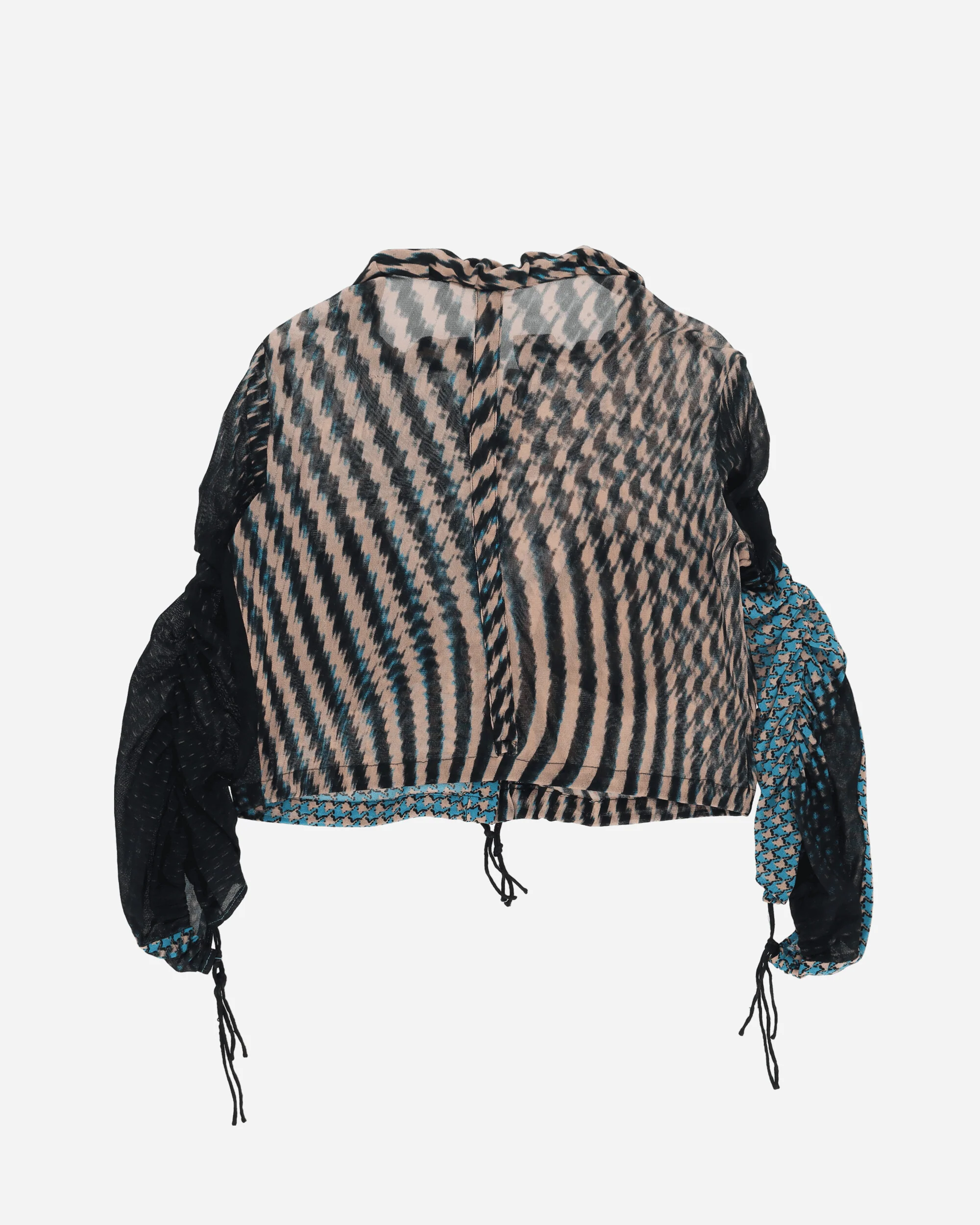 Women's Pattern Longsleeve Top Black - Image 2