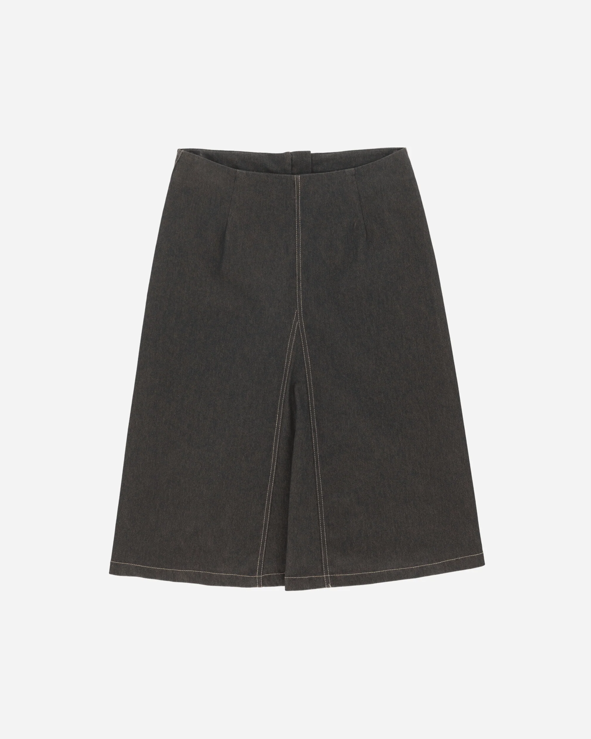 Women's Denim Skirt Black - Image 2