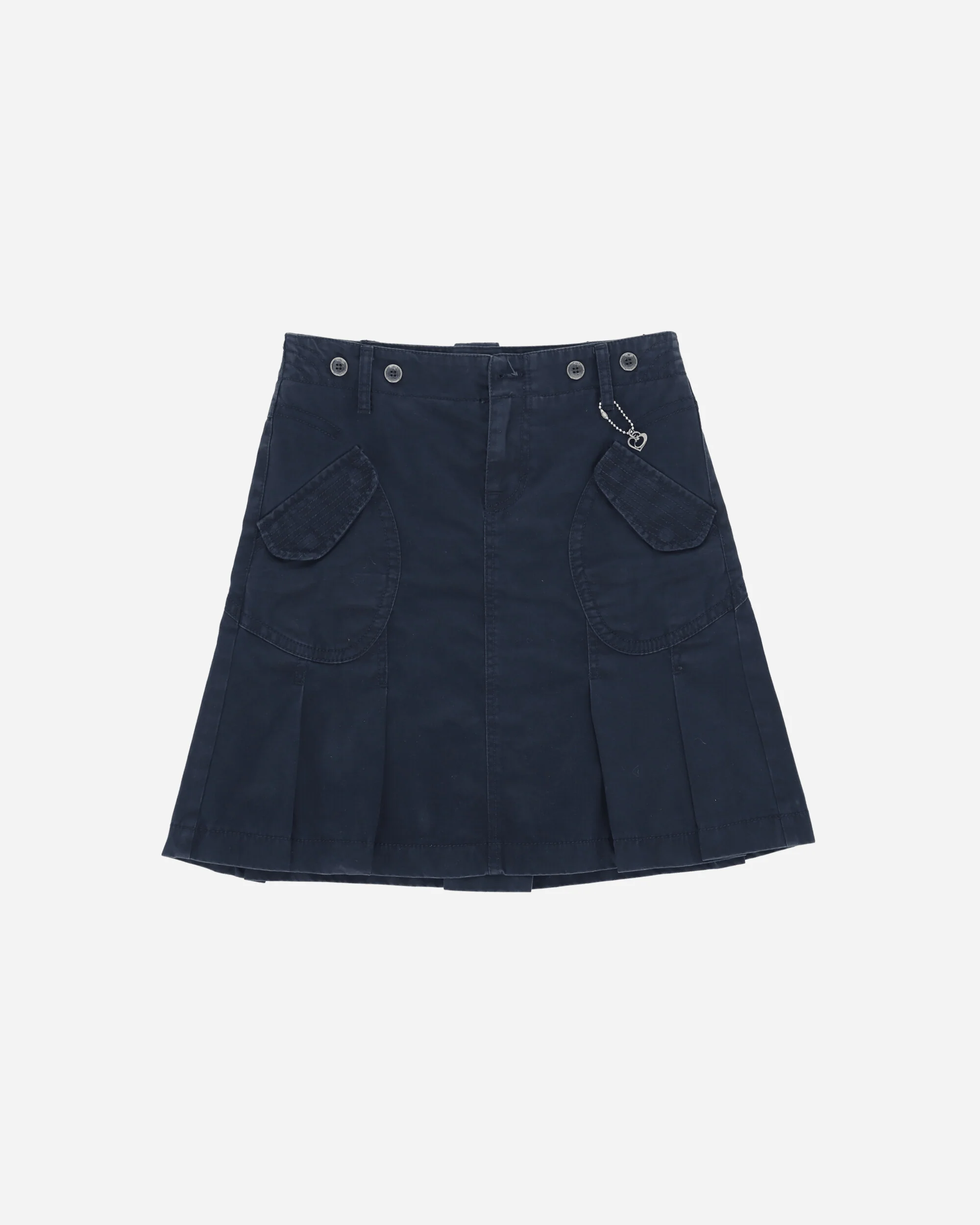 Women's Pleated Skirt Blue - Image 2