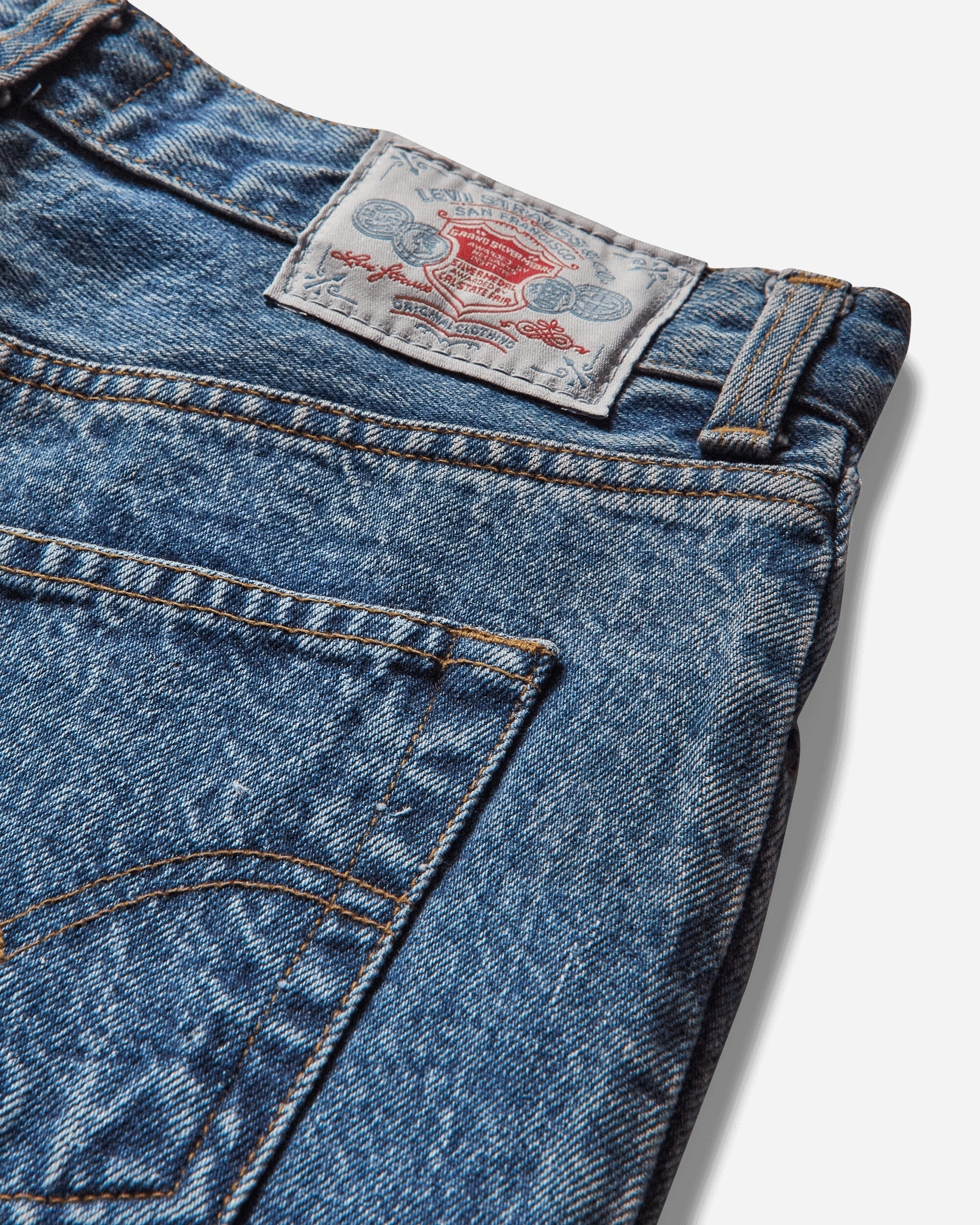 Women's Silver Tab Deadstock Jeans Blue - Image 4