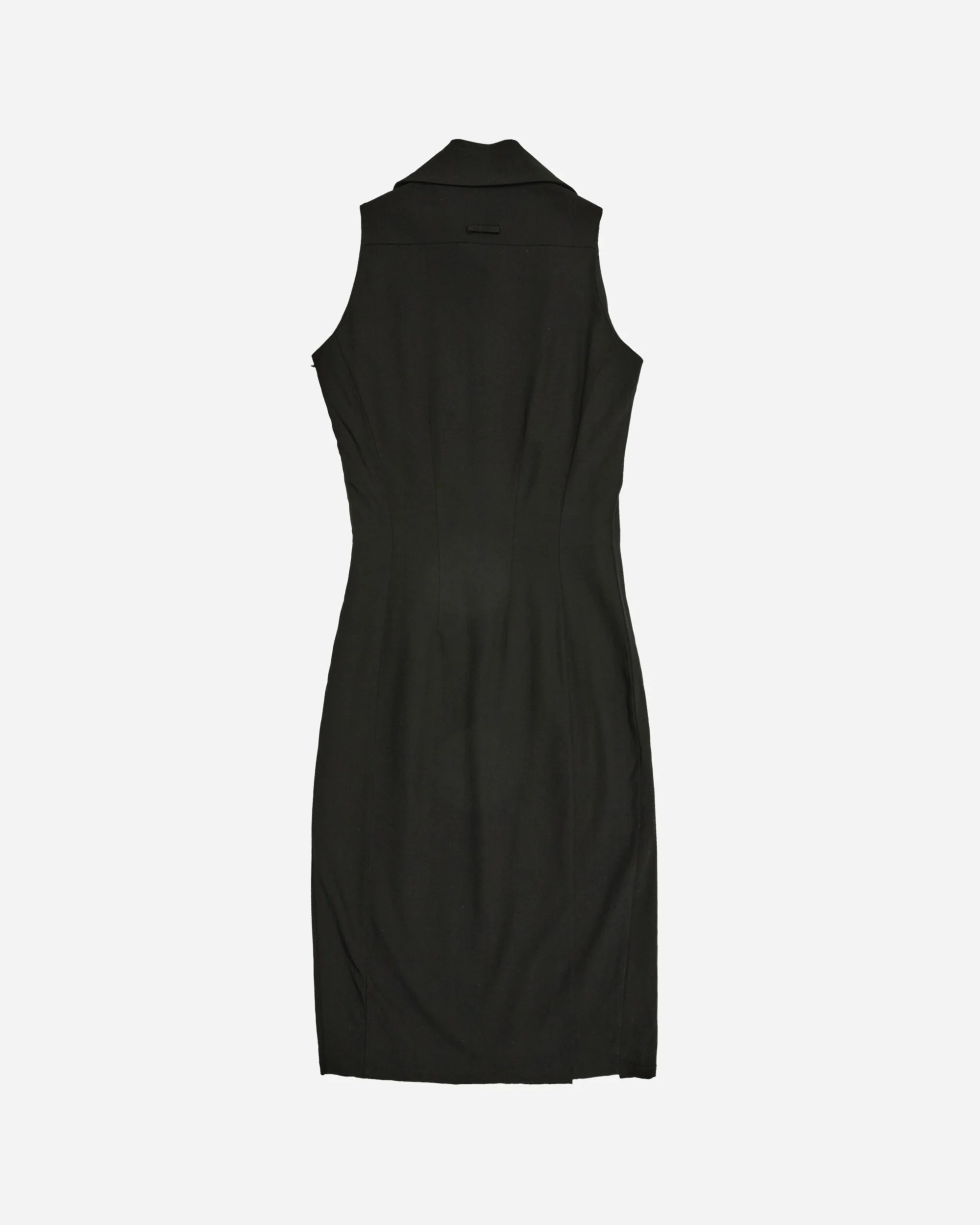 Women's Split Long Dress Black - Image 2