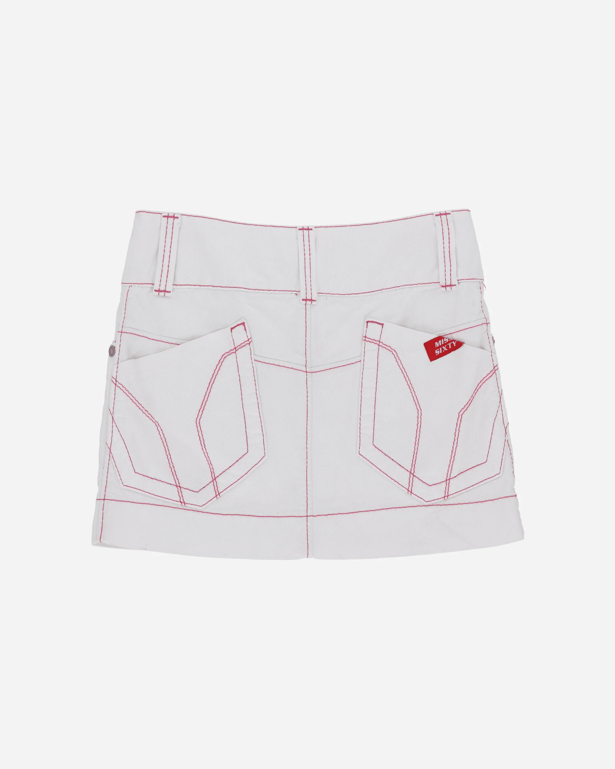 Women's Mini Skirt White - Image 2