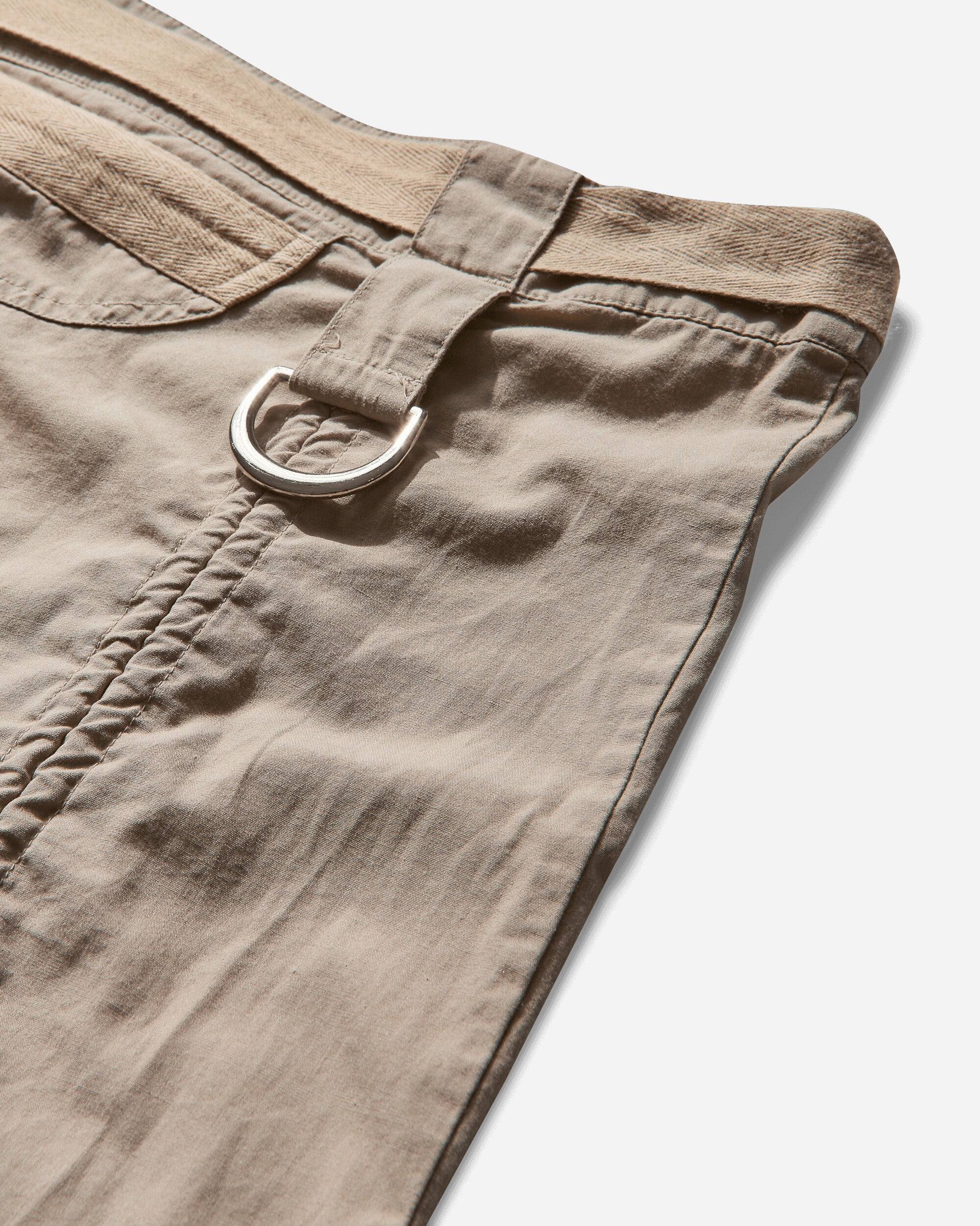 Women's Cotton Trousers Beige - Image 4