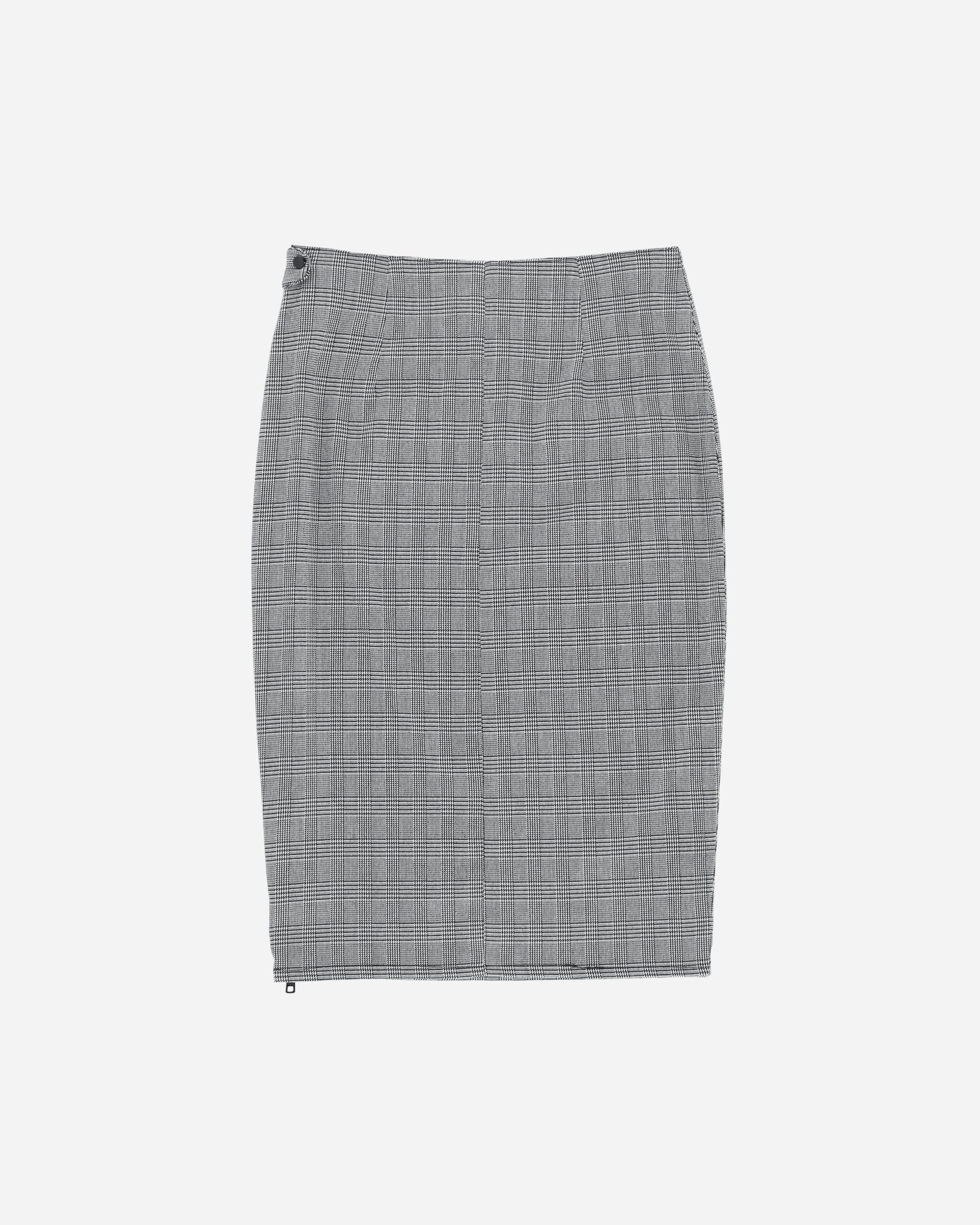 Women's Zip Skirt Grey - Image 2