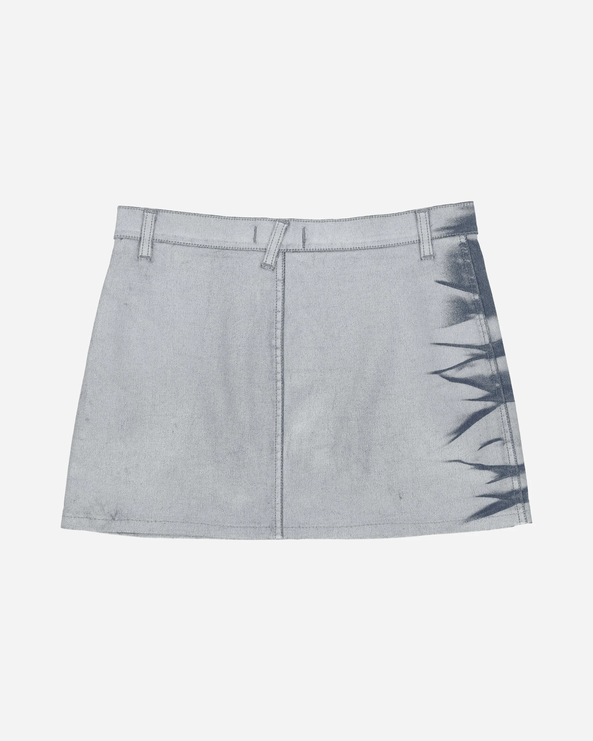 Women's Mini Skirt Silver - Image 2