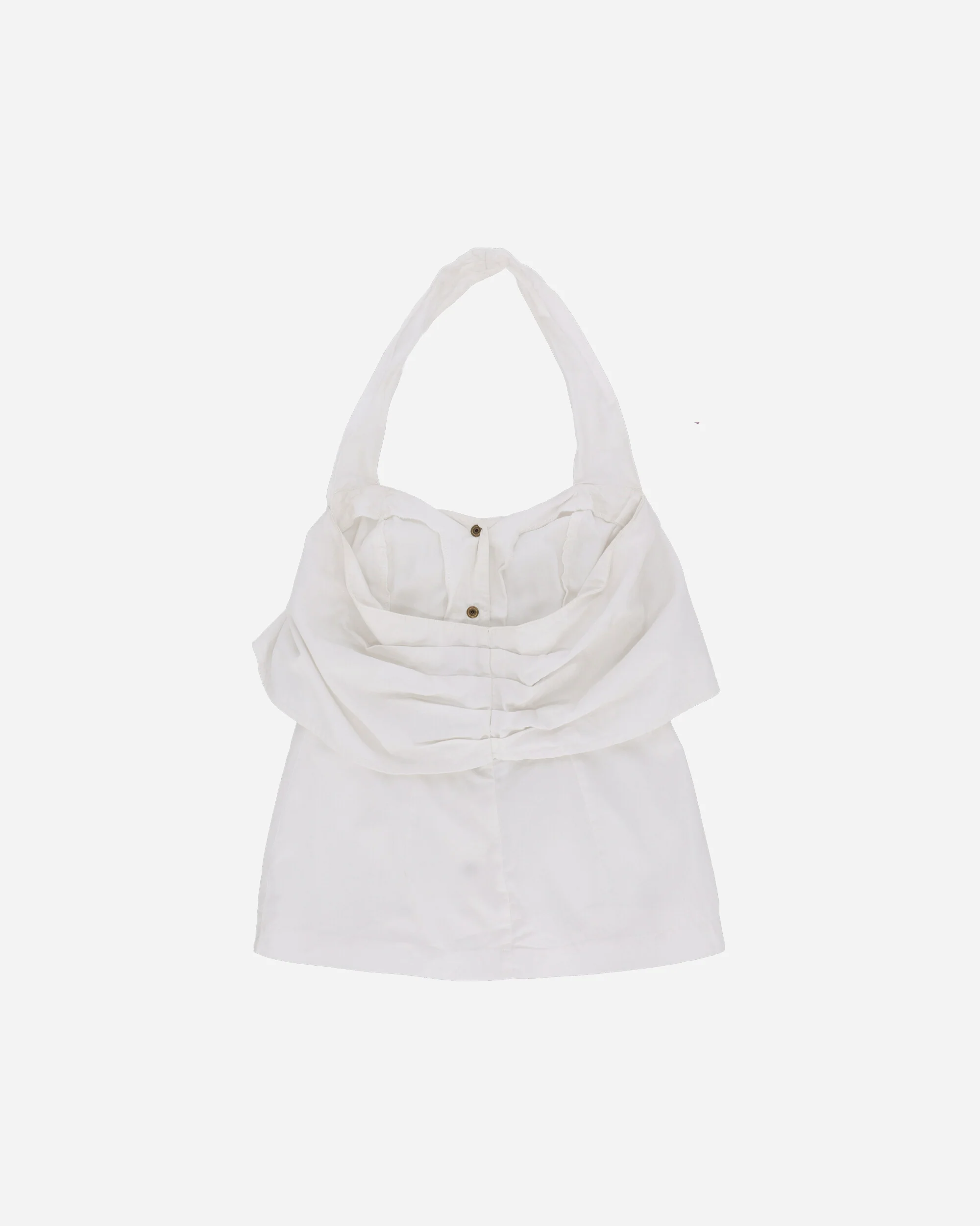 Women's Ruffle Top White - Image 2