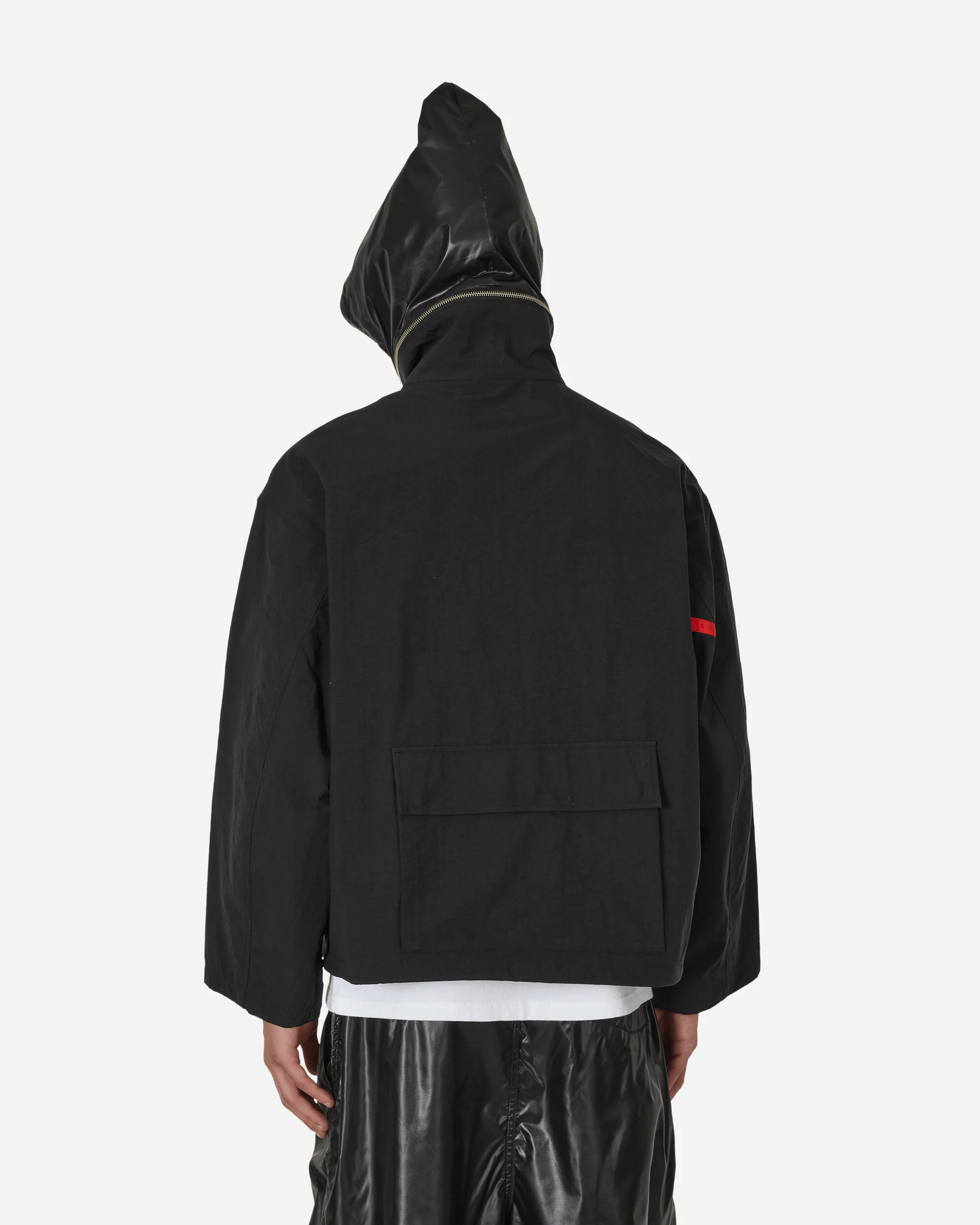 Hood Cut Moving Jacket Black - Image 3