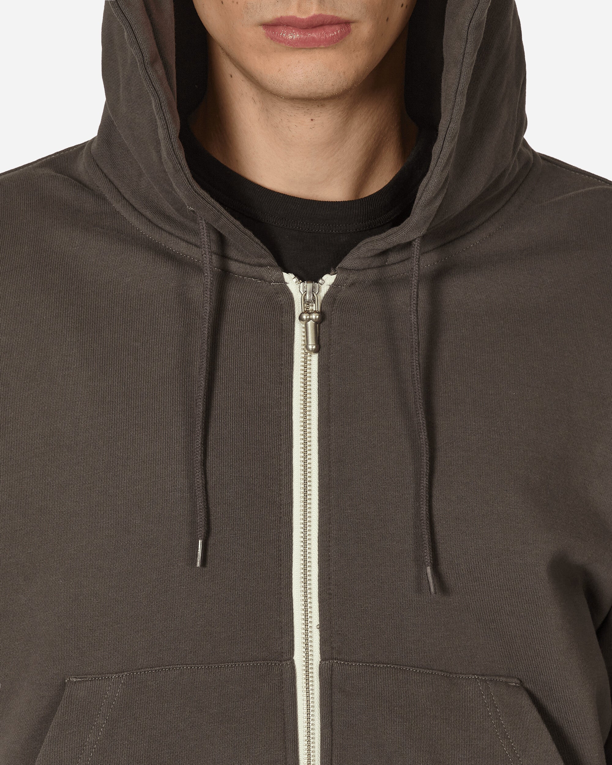 P-Zip Hoodie Charcoal - Image 5
