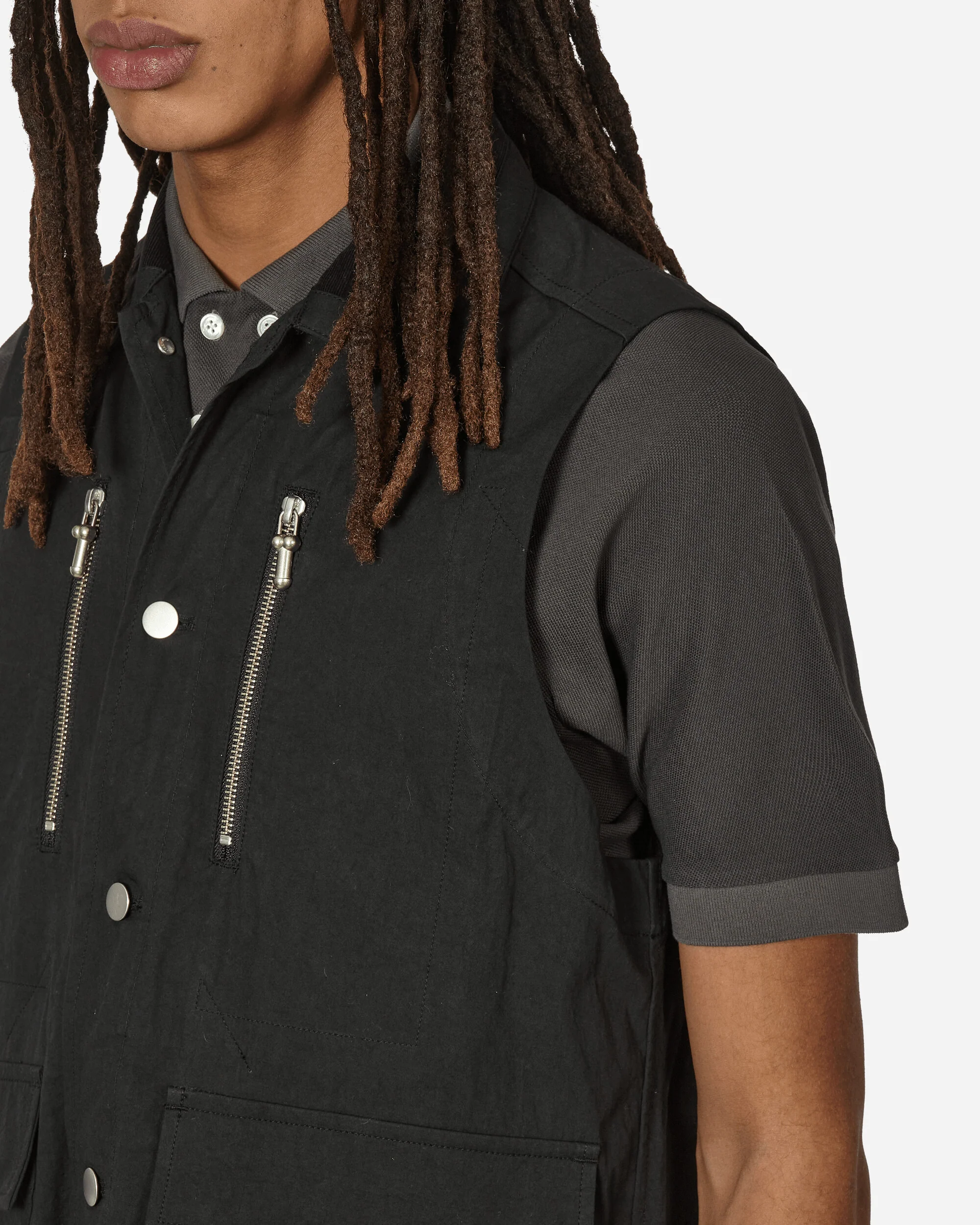 P-Zip Vest Black - Image 5