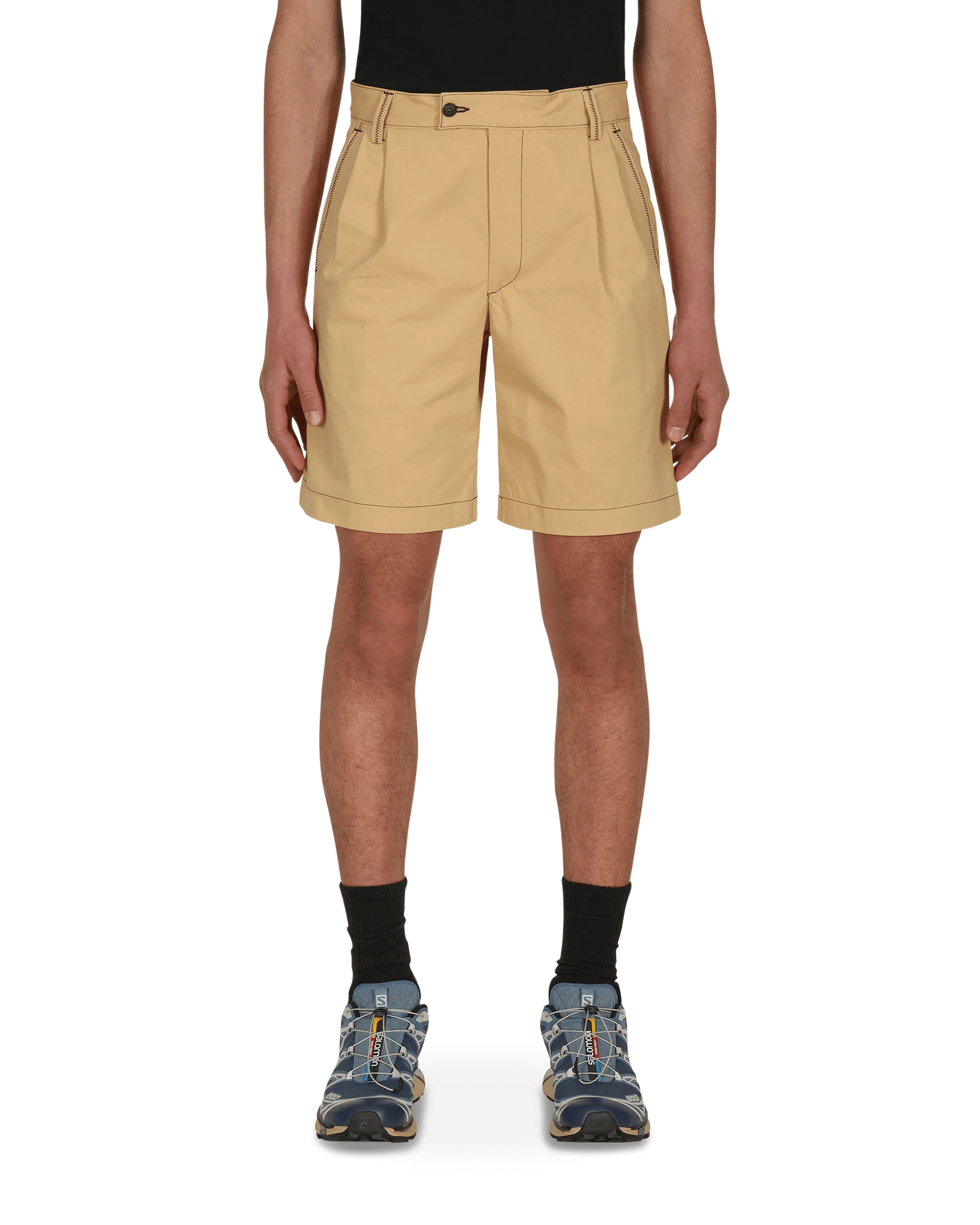 Dad Shorts Beige - Image 2