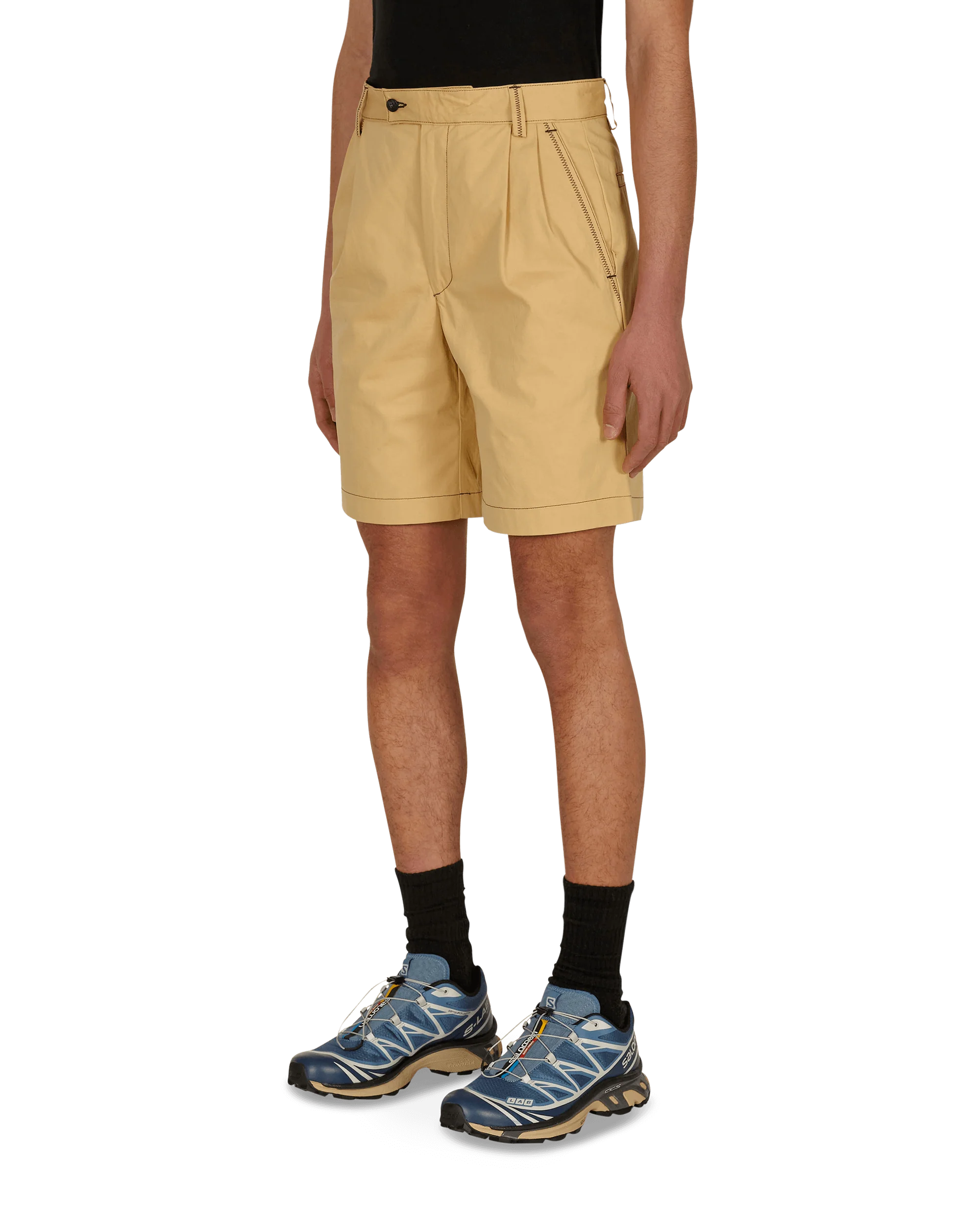 Dad Shorts Beige - Image 3