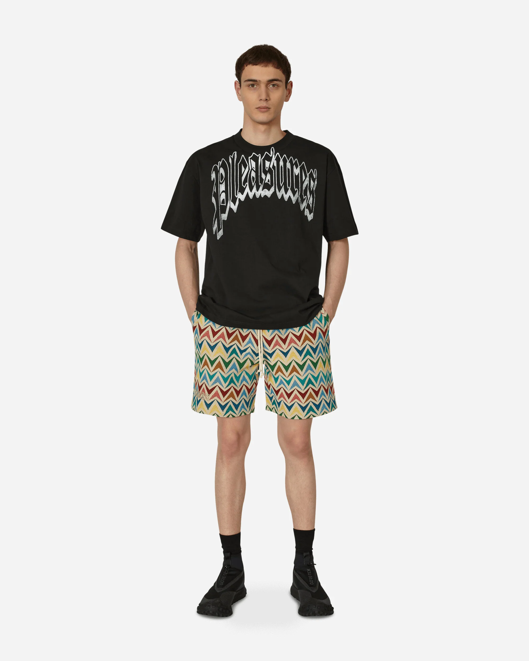 Basket Woven Shorts Multicolor - Image 4
