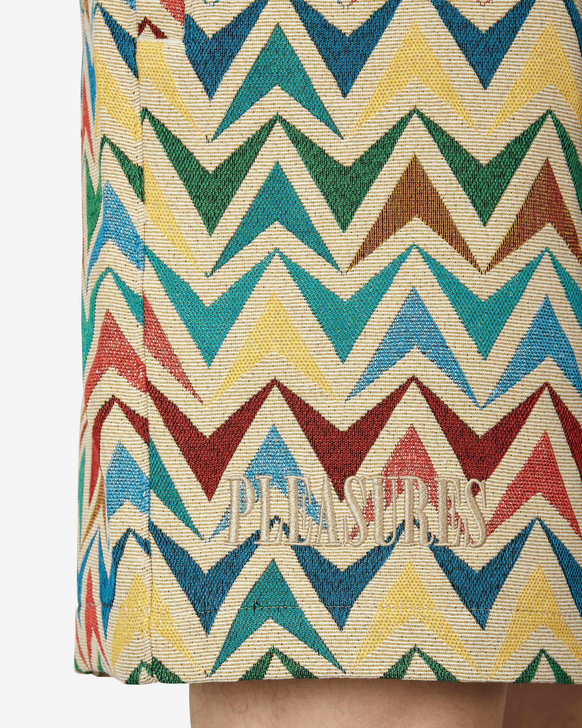Basket Woven Shorts Multicolor - Image 5