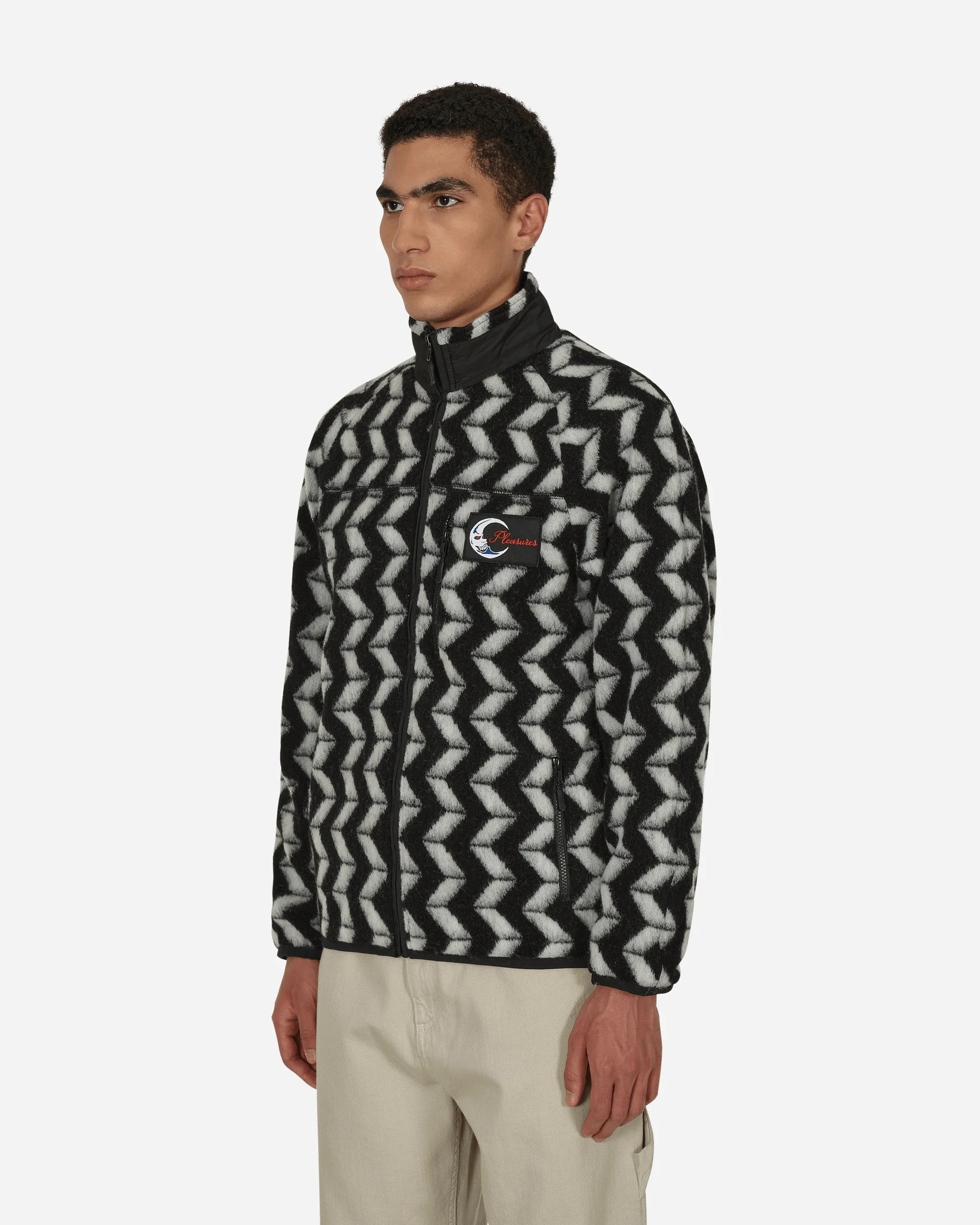 Drifter Fuzzy Jacket Black - Image 2
