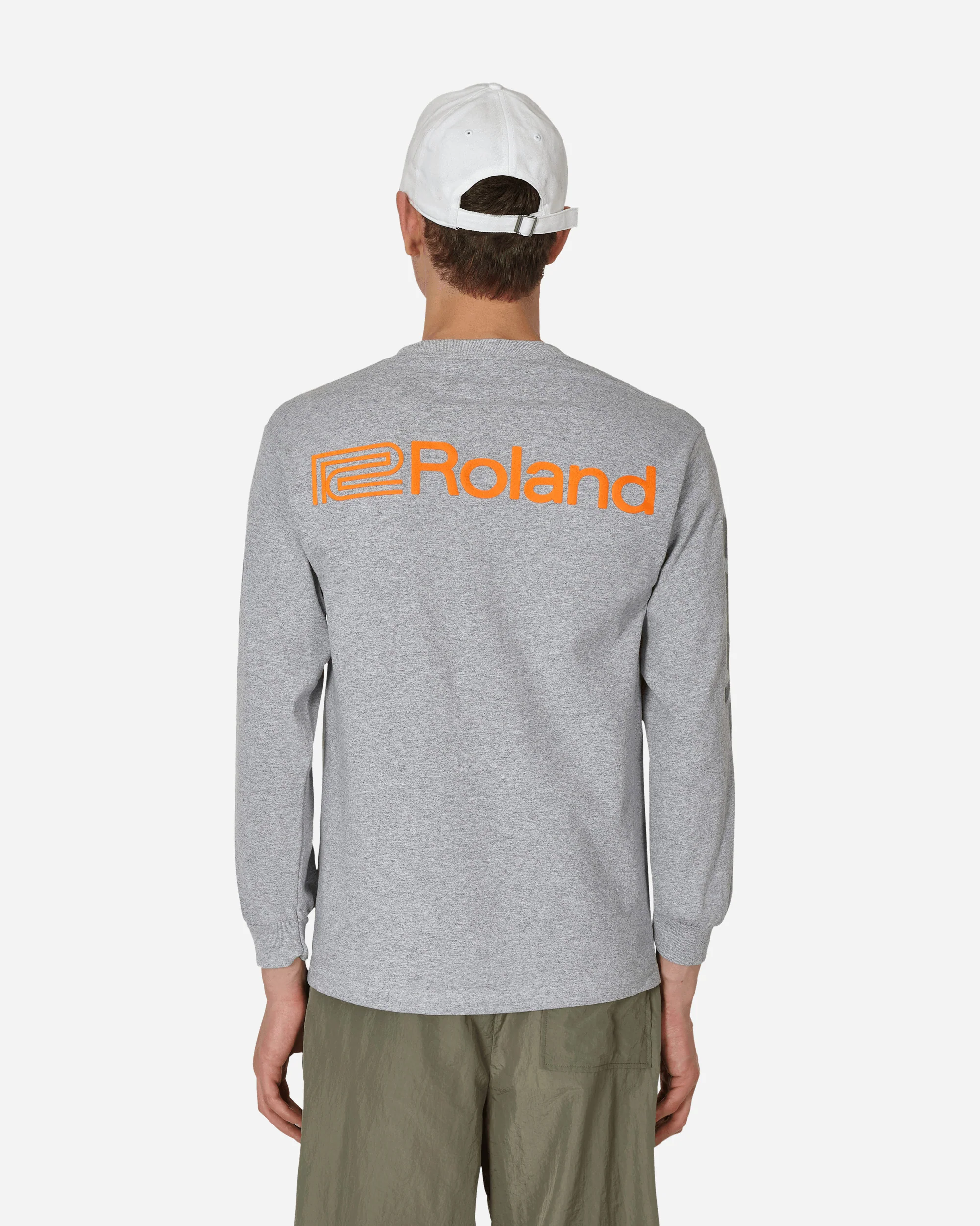 Music Longsleeve T-Shirt Grey - Image 3