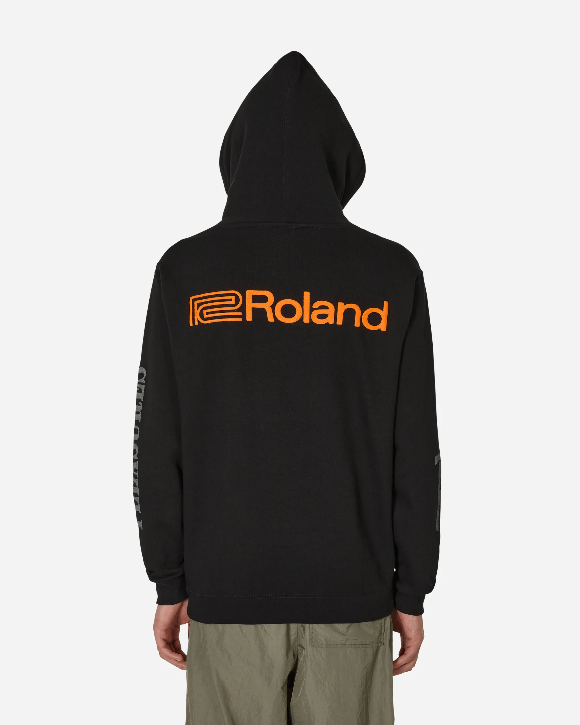 Music Premium Hooded Sweatshirt Black - Image 3