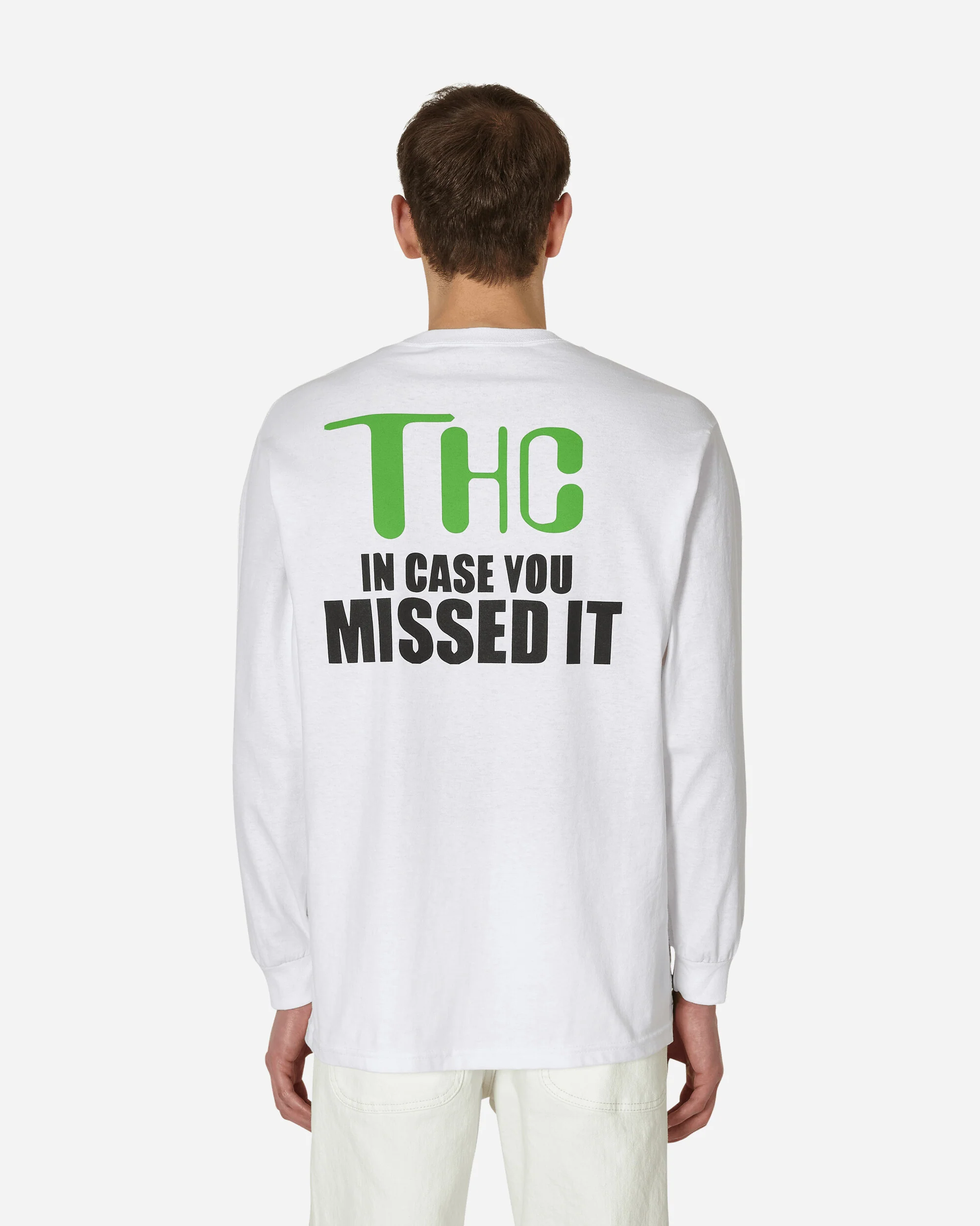 THC Longsleeve T-Shirt White - Image 3