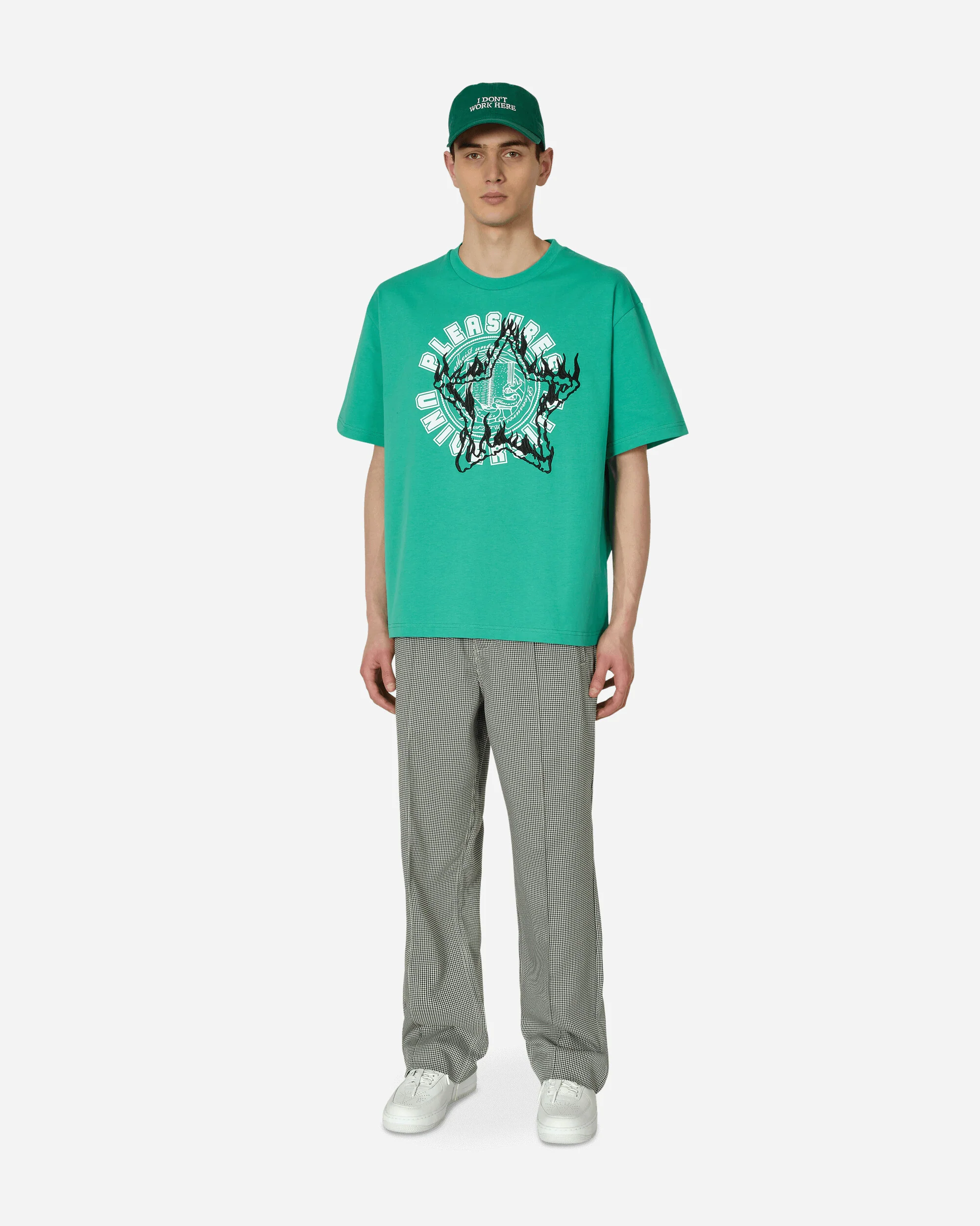 University Heavyweight T-Shirt Green - Image 4