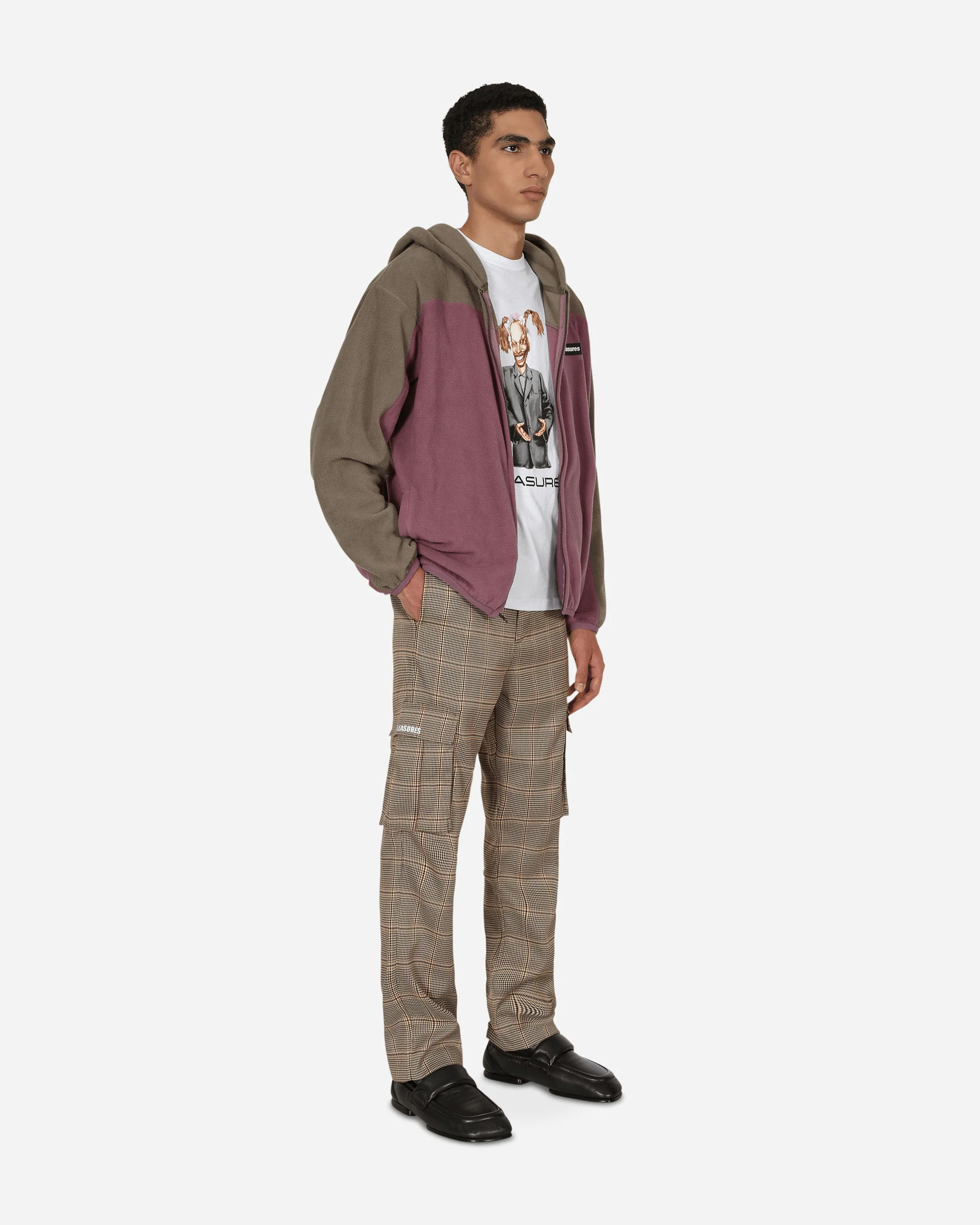 Whiskey Zip Hoodie Purple - Image 4