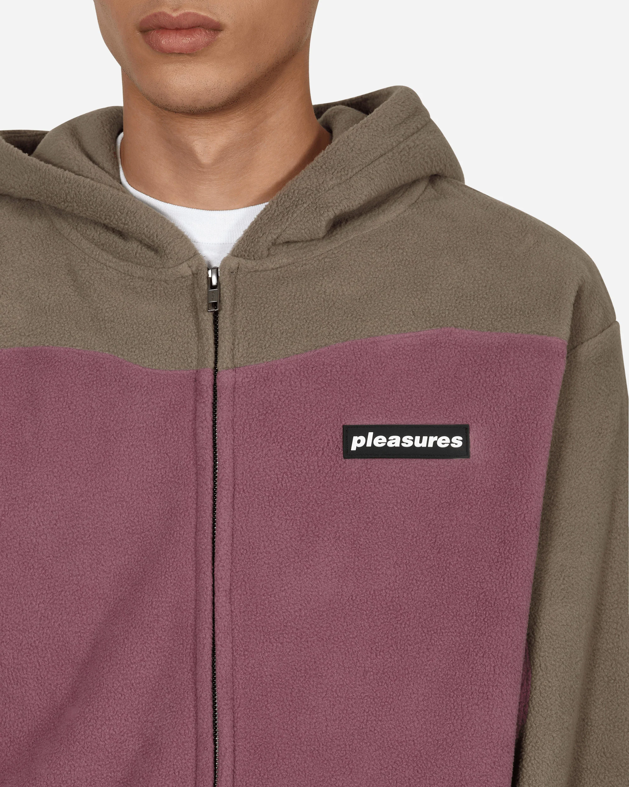 Whiskey Zip Hoodie Purple - Image 5