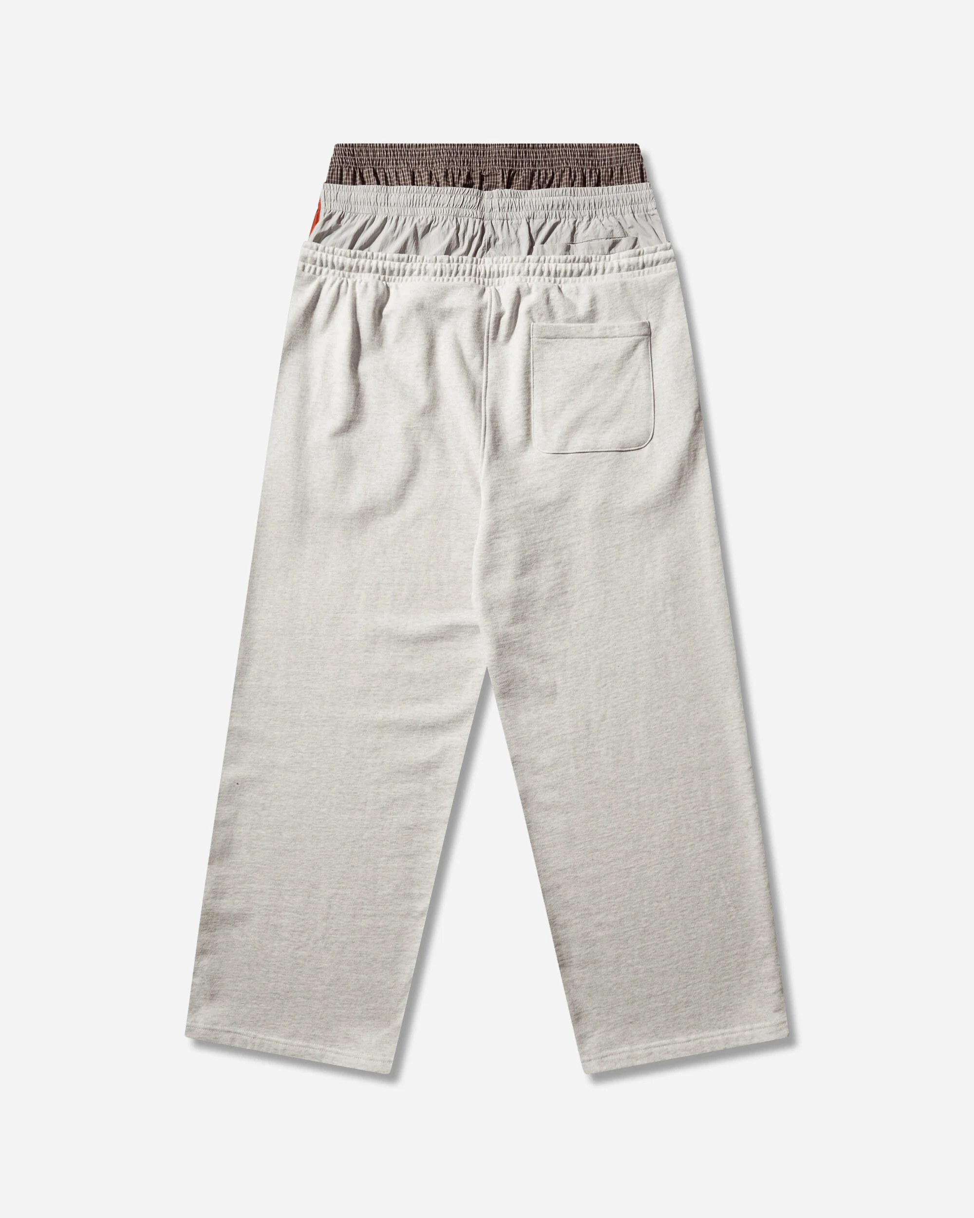 3 Layered Sweatpants White Melange - Image 2