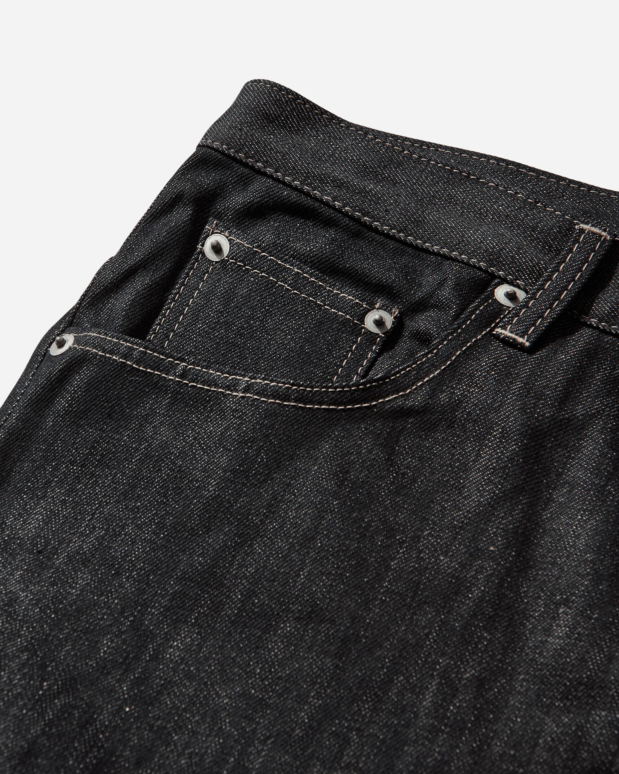 Men's Paneled Hybrid Denim Pants Indigo / Leather - Image 3